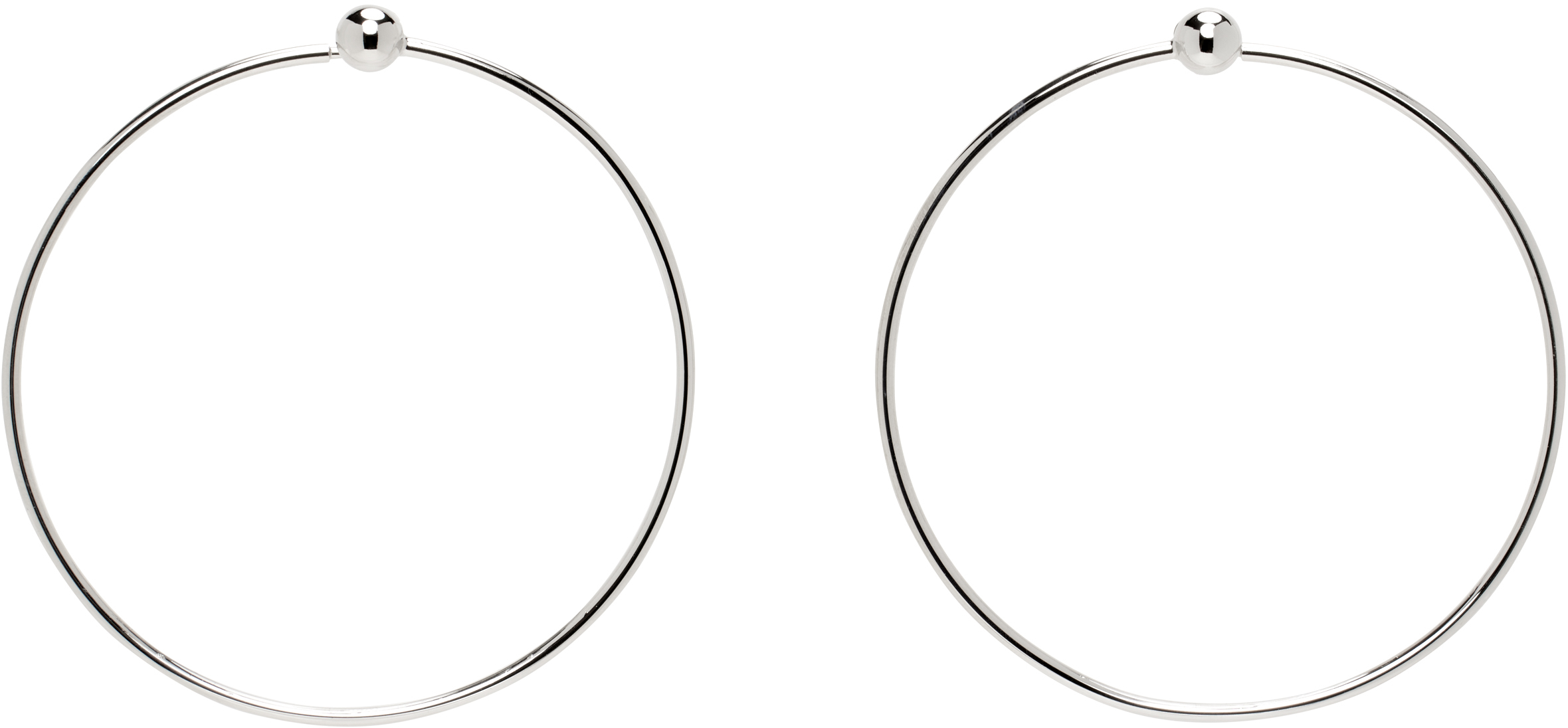 【Justine Clenquet】関税送料込★MARFA ピアス シルバー Justine Clenquetのシルバー Marfa ピアスがセール中