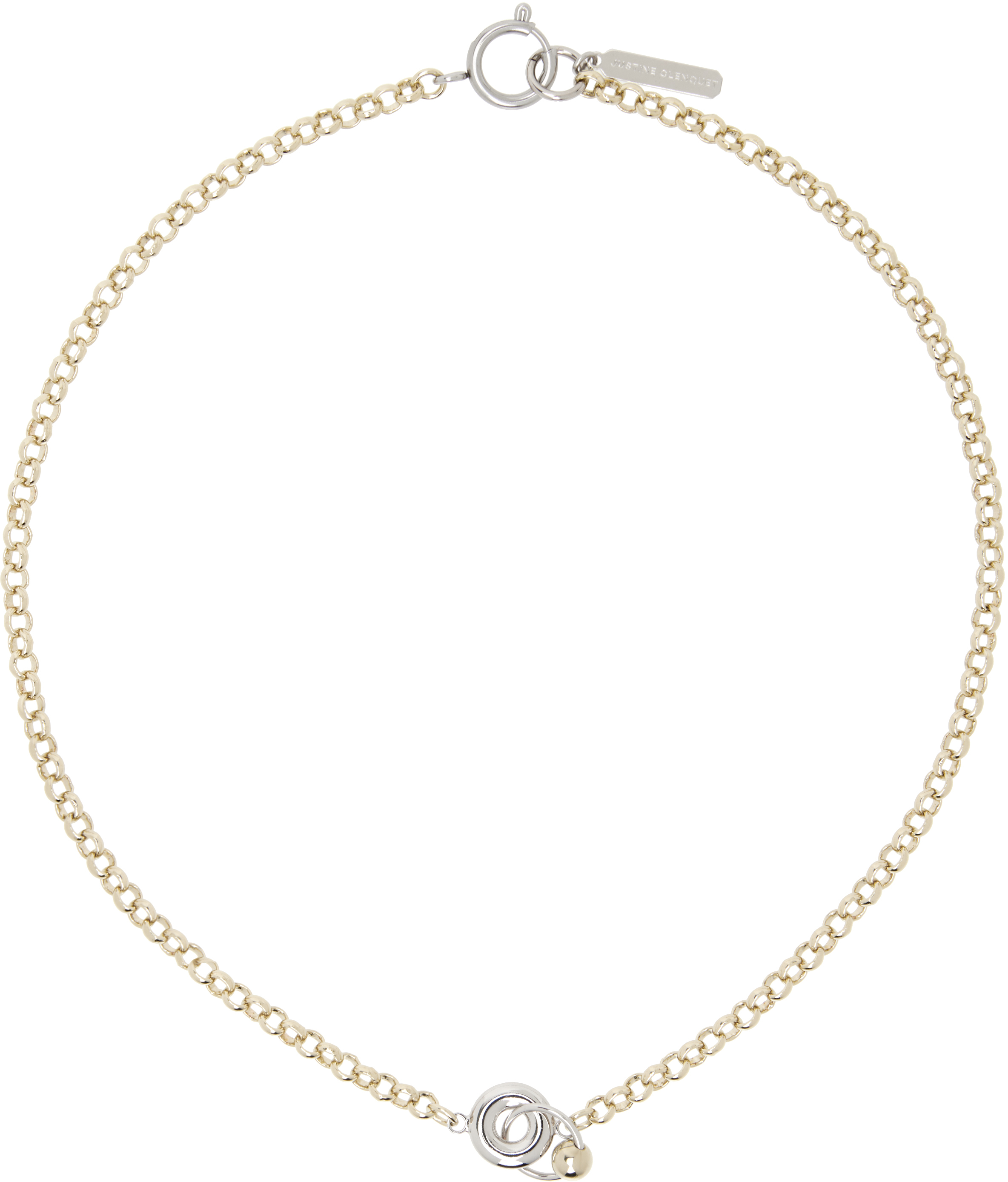 Gold 
Silver Sinead Necklace