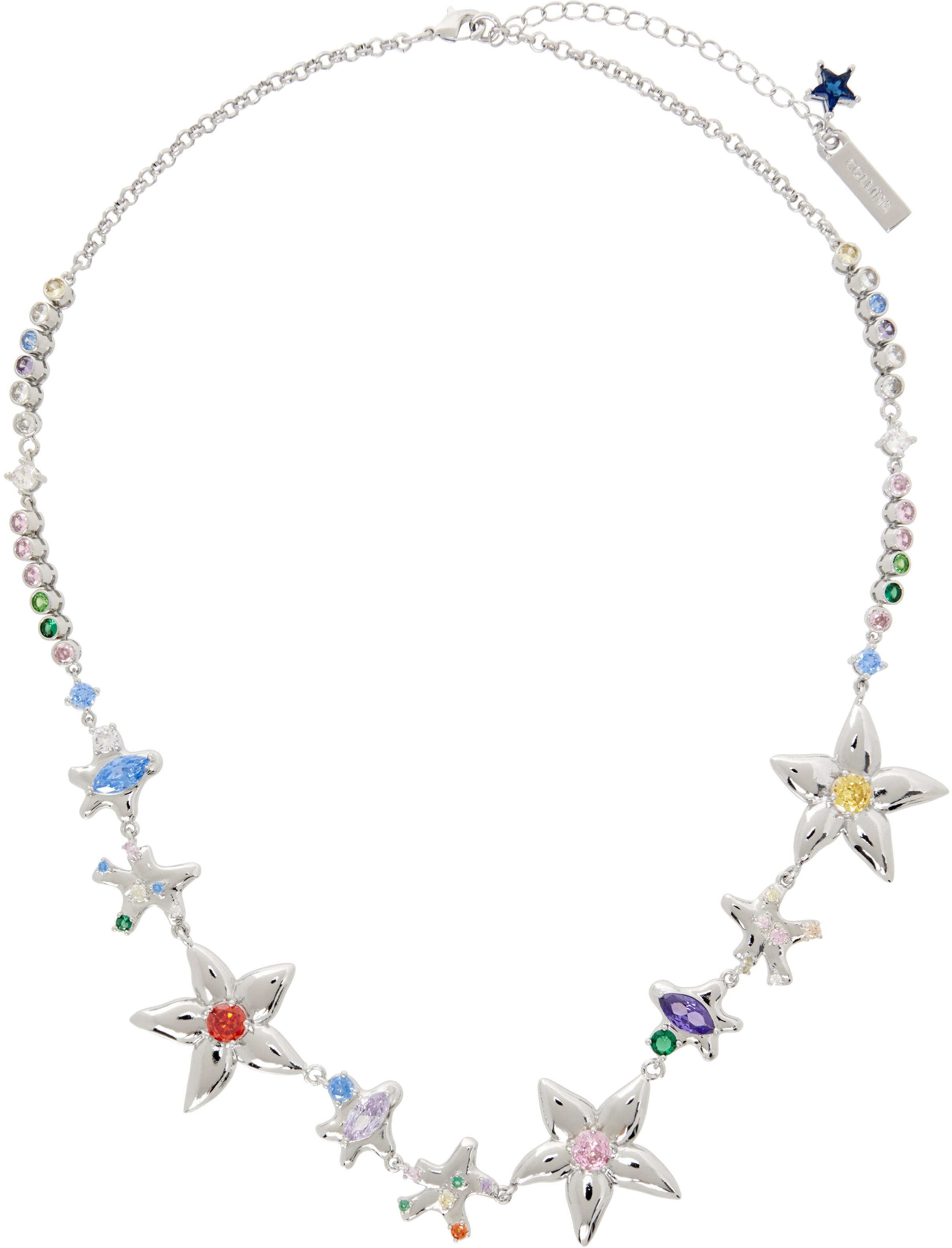 Silver Stella Star Necklace