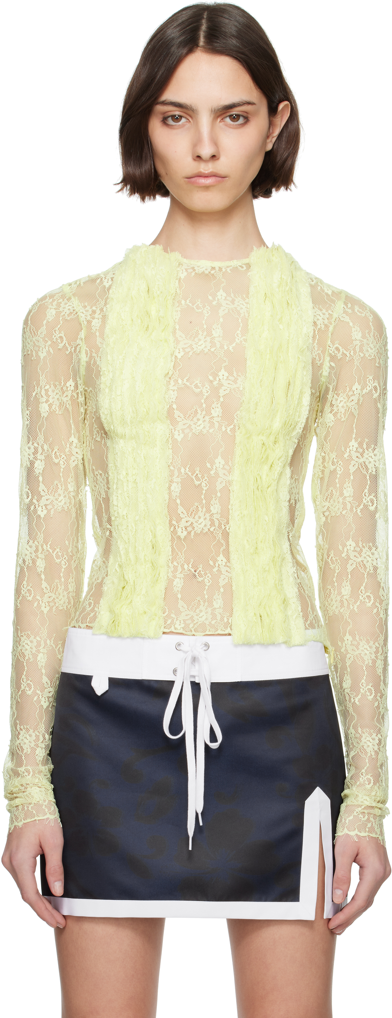 Collina Strada Green Dandelion Top