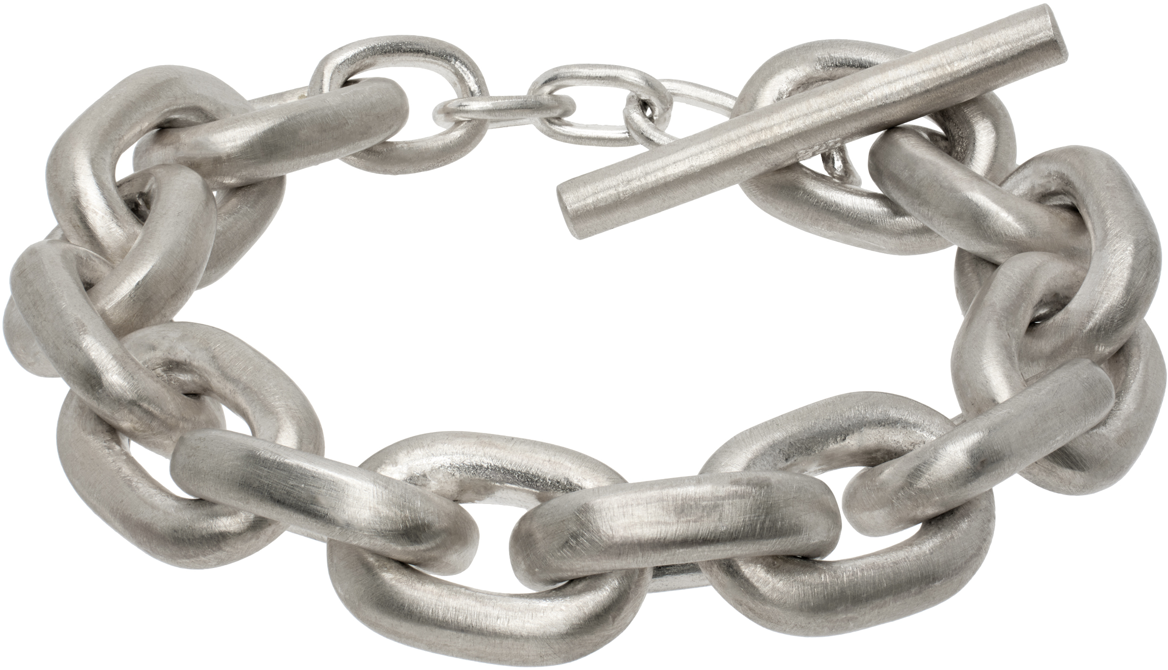 Silver Toggle Chain Bracelet