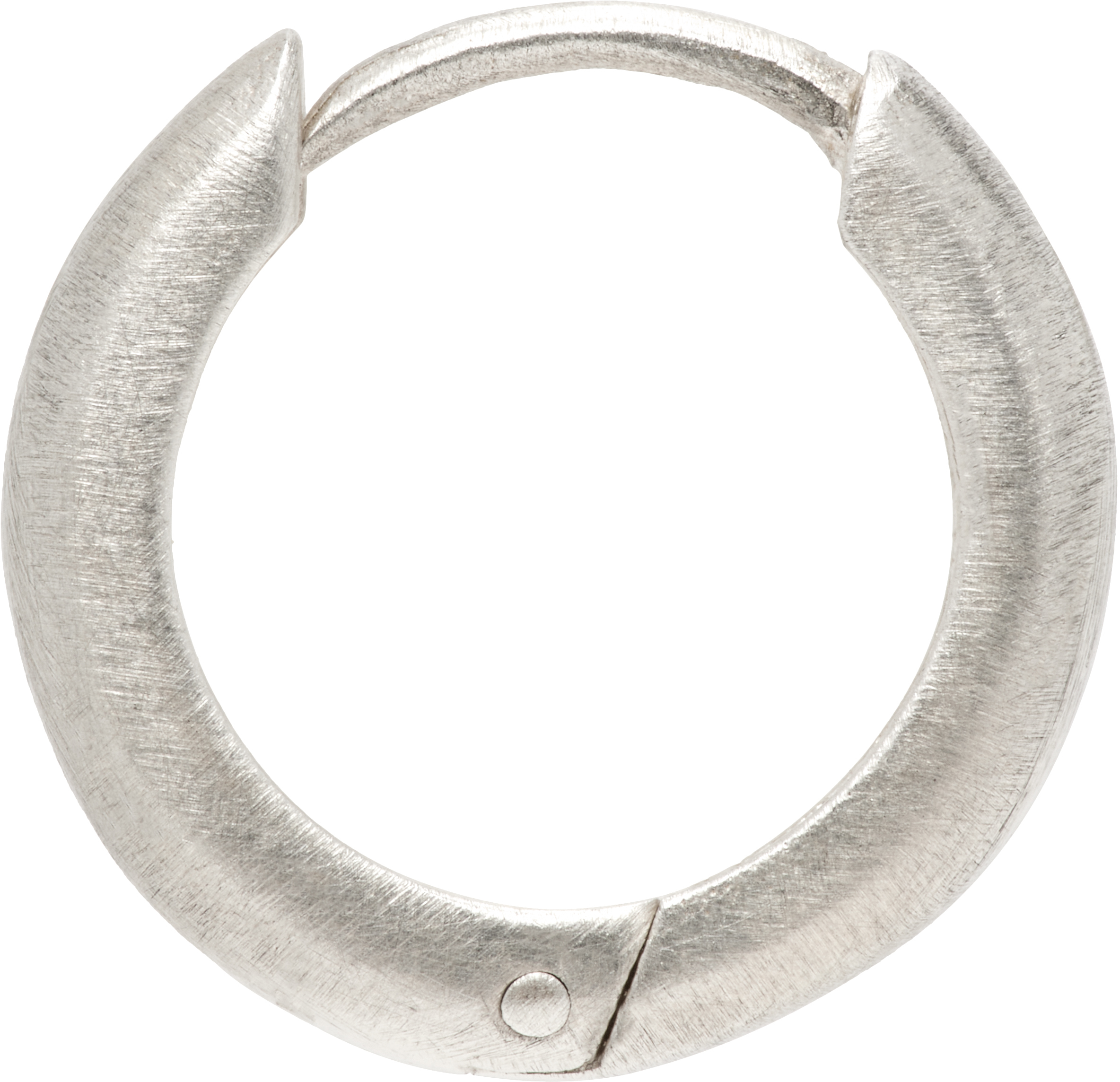 Silver Hoop V2 Single Earring