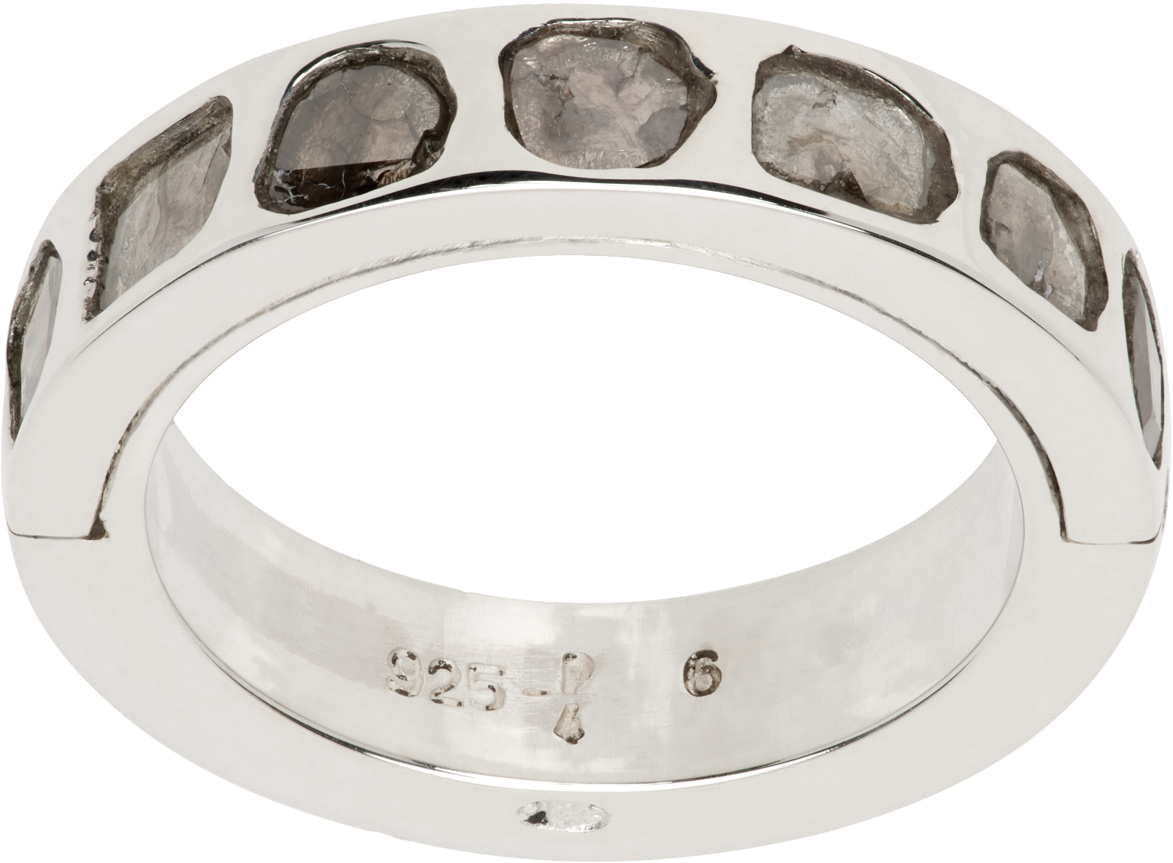 Shop Parts Of Four Silver Sistema Ring In Polished Silver