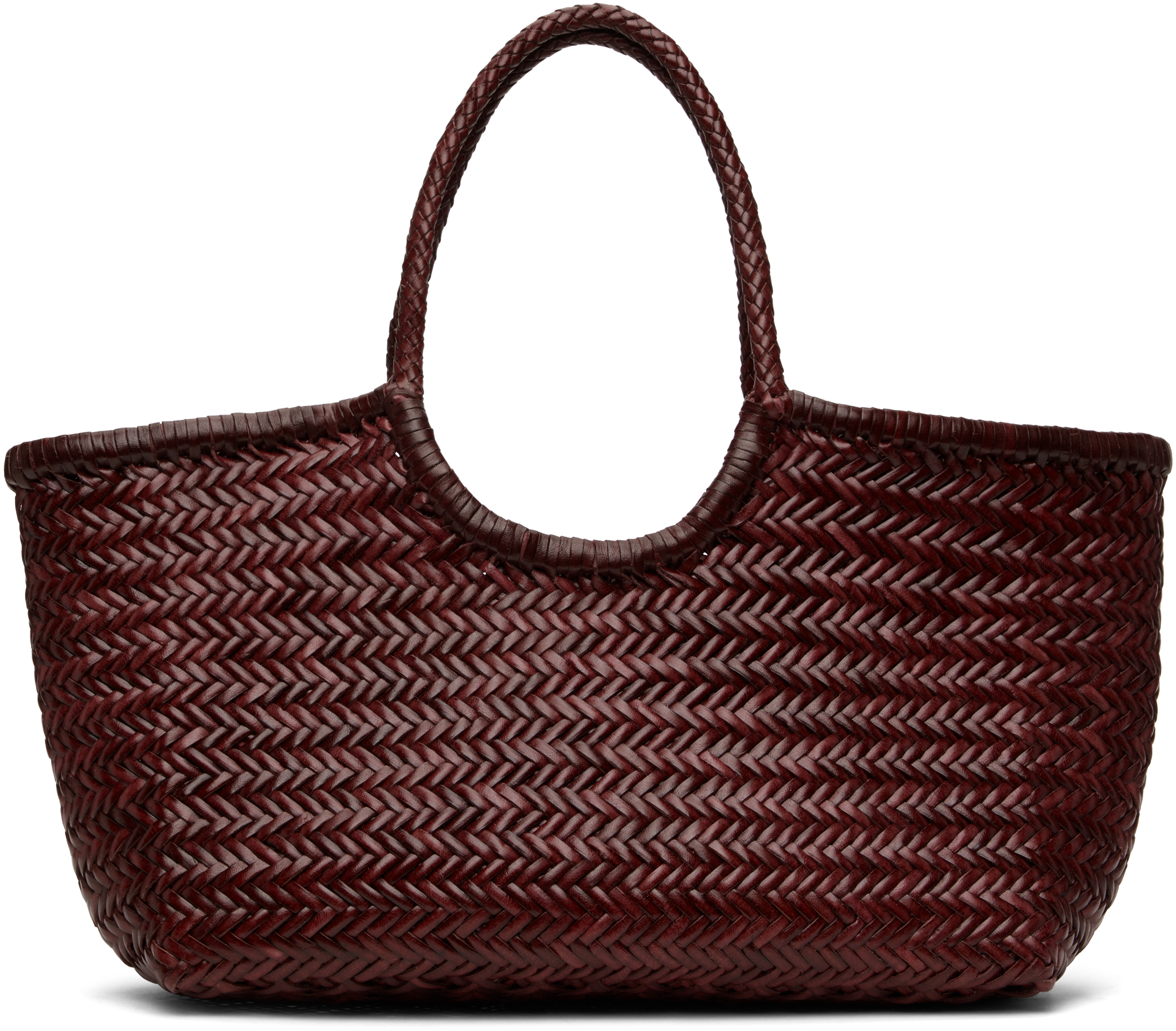 Dragon Diffusion: Burgundy Nantucket Big Bag | SSENSE