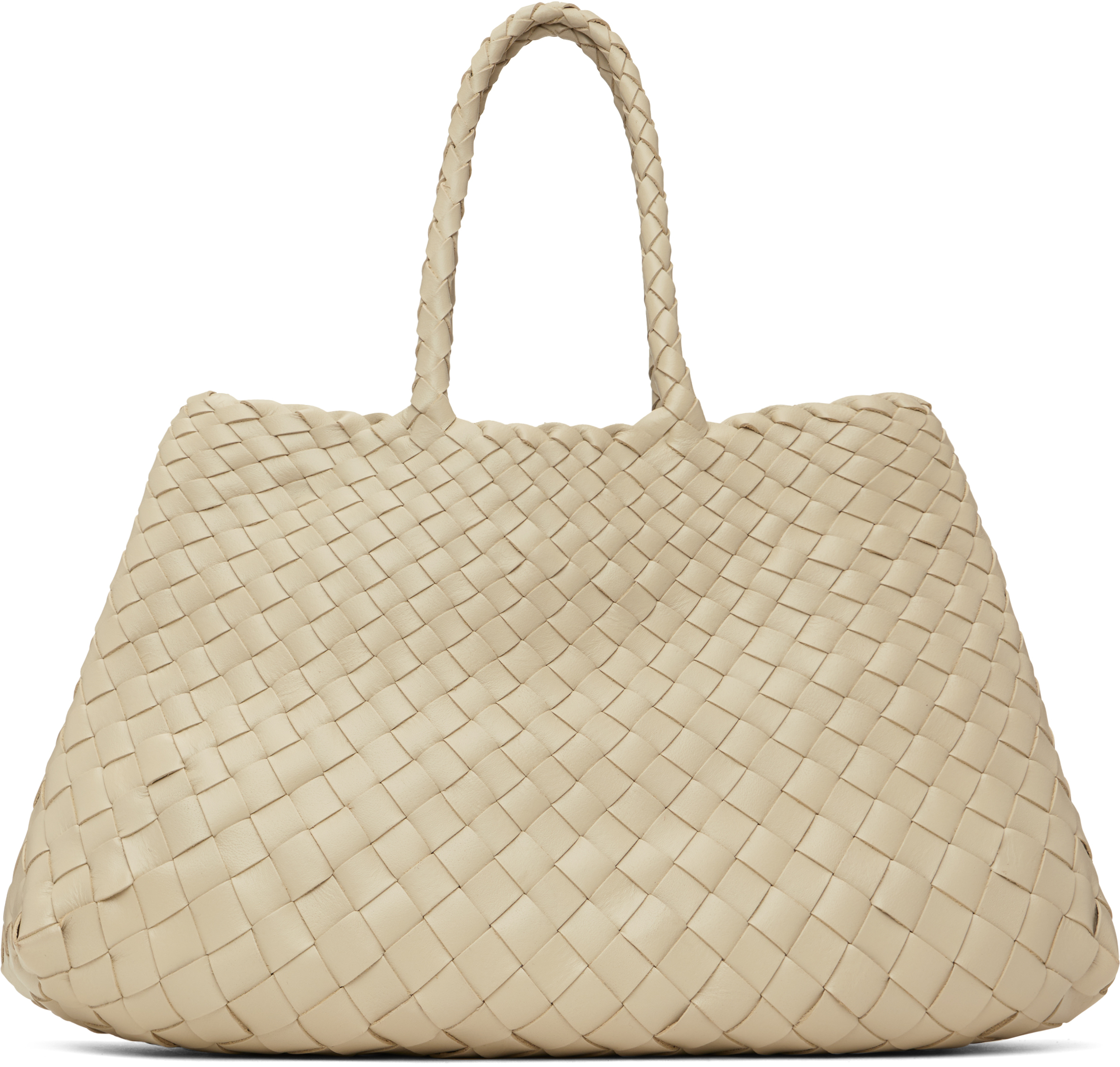 Dragon Diffusion: Off-White Santa Croce Small Tote | SSENSE