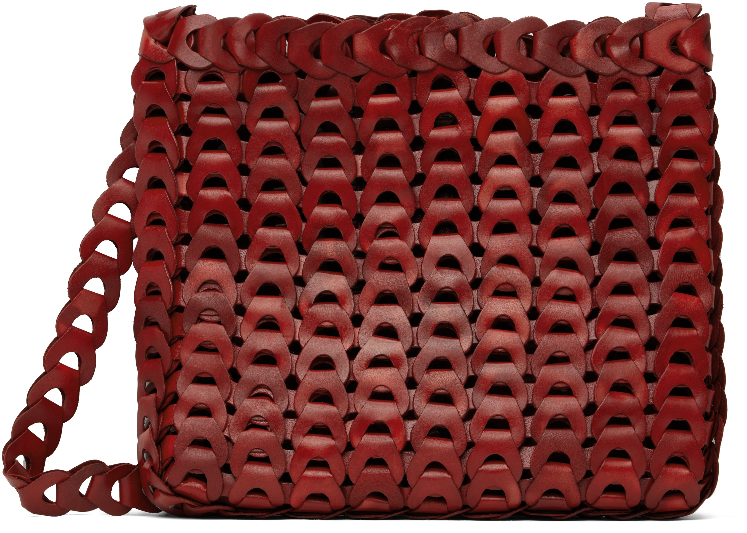 【関税込み】Dragon Diffusion レッド NS Link トートバッグ Red NS Link Tote by Dragon Diffusion on Sale