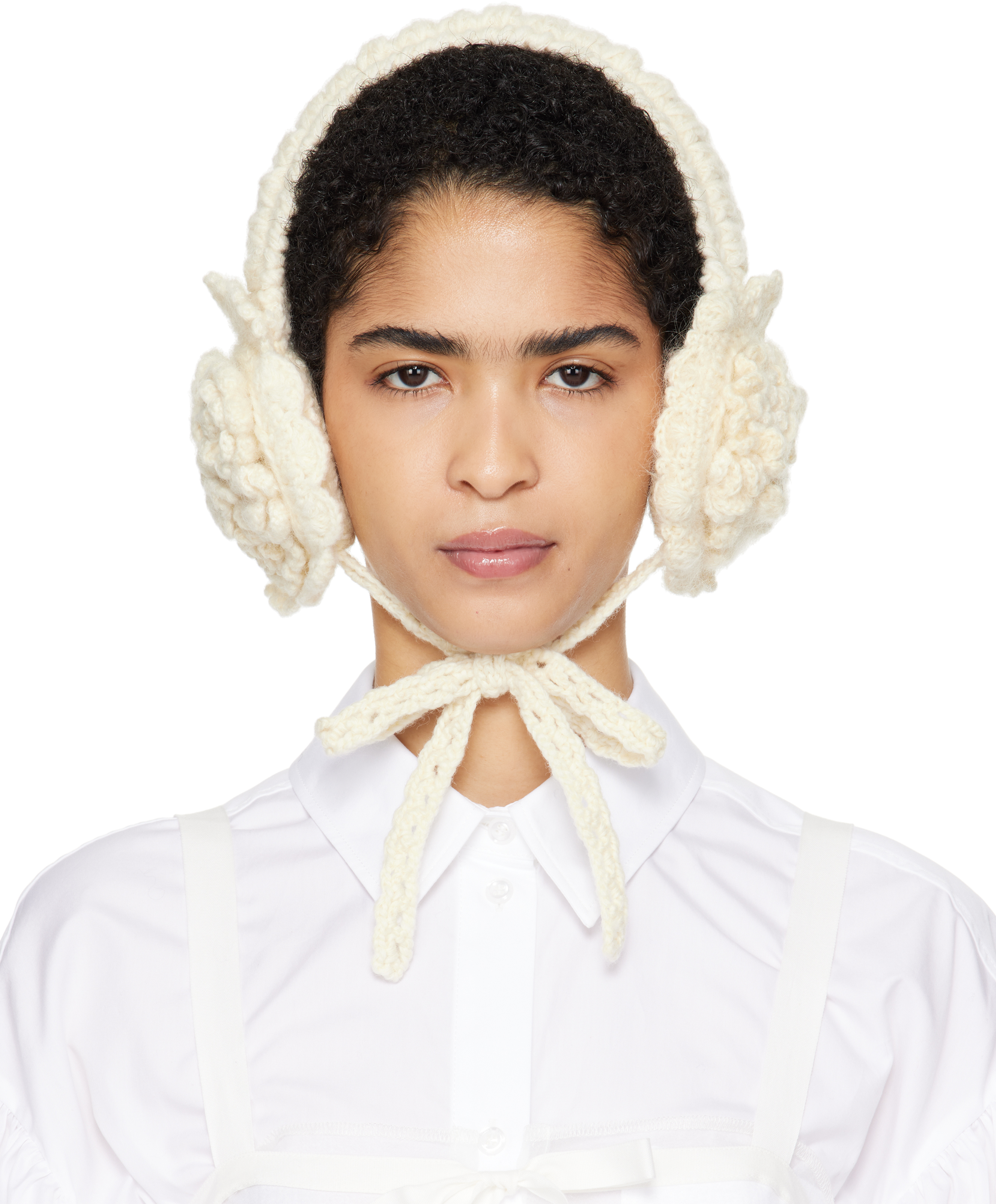 フラッフィイヤーマフ - ブラック - レディース | H&M JP