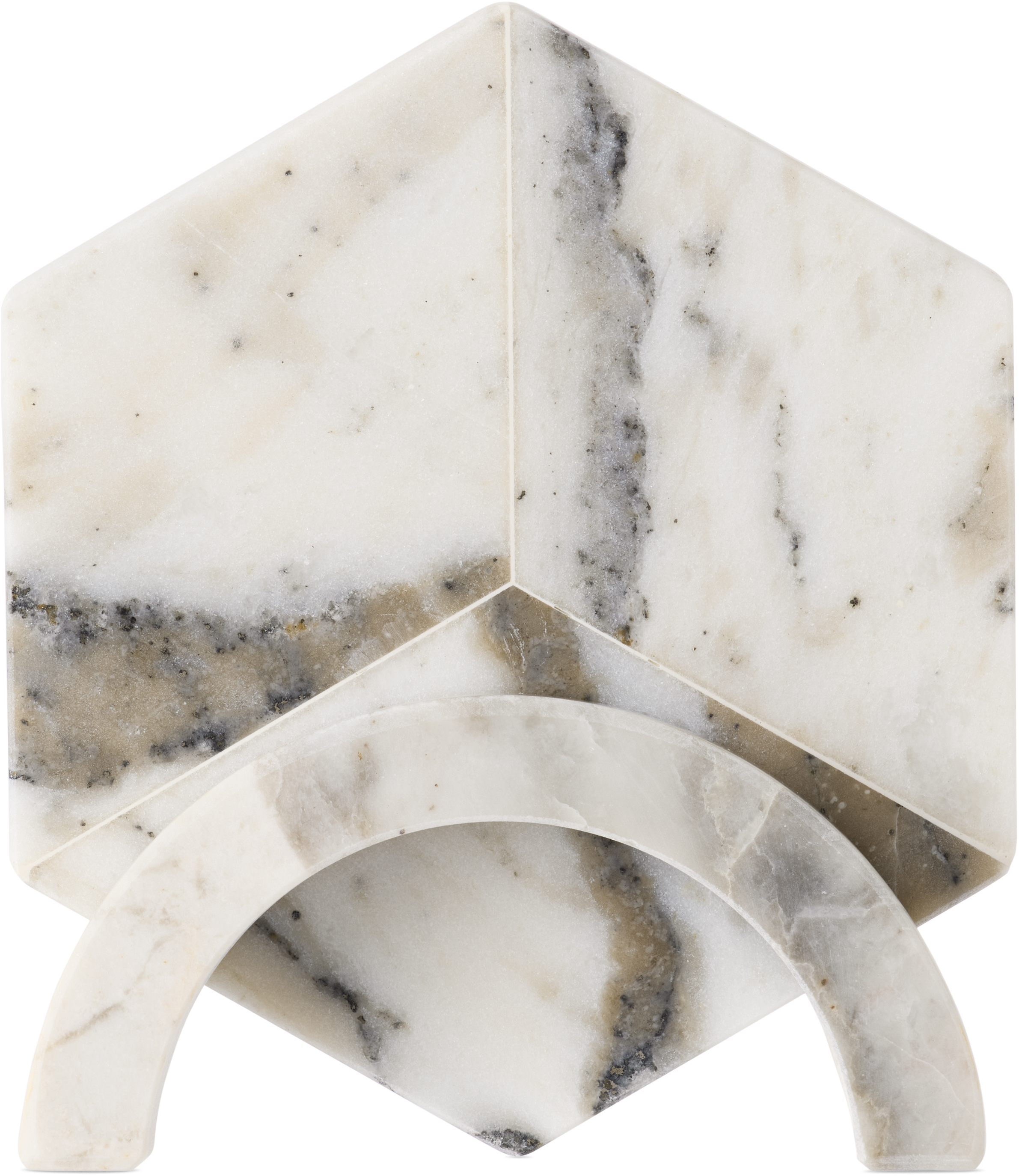 Soho Home White Clyde Coaster Set, 4 Pcs In White