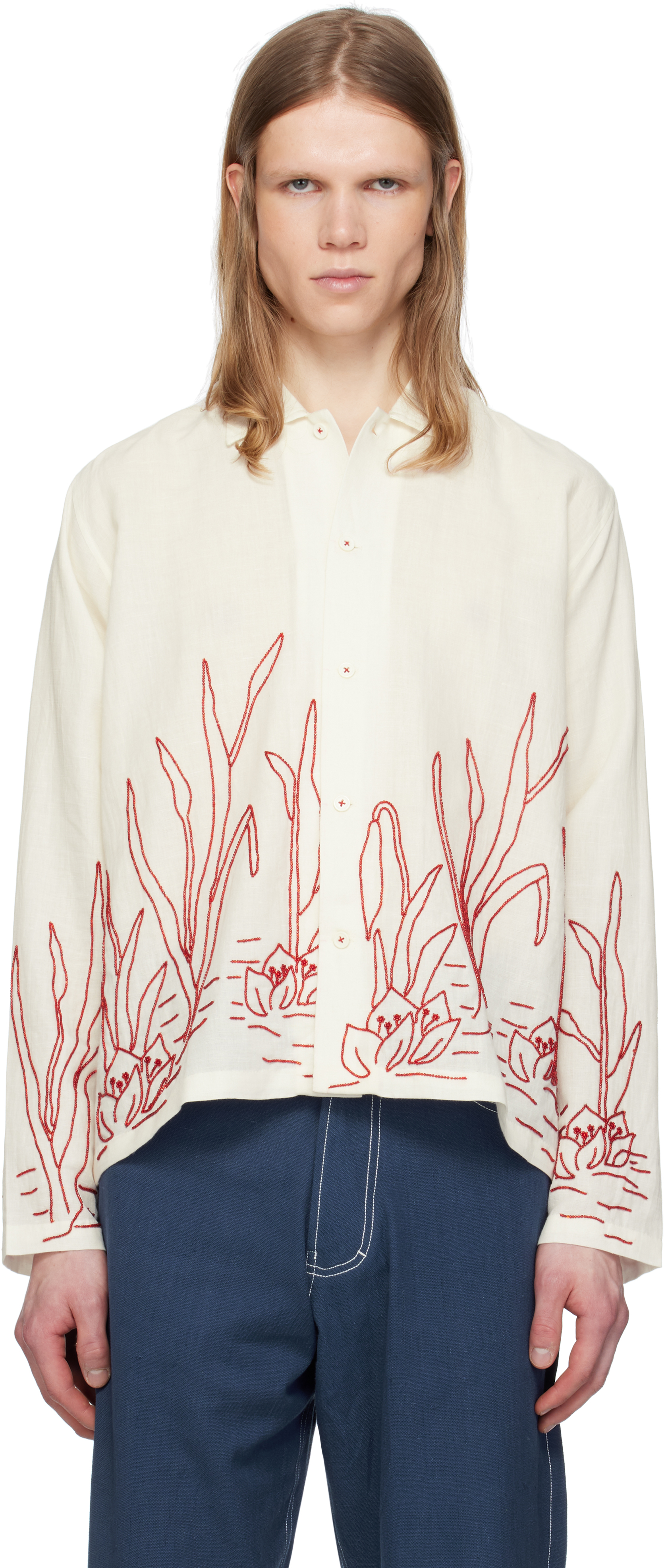 White Pond Beadwork Shirt