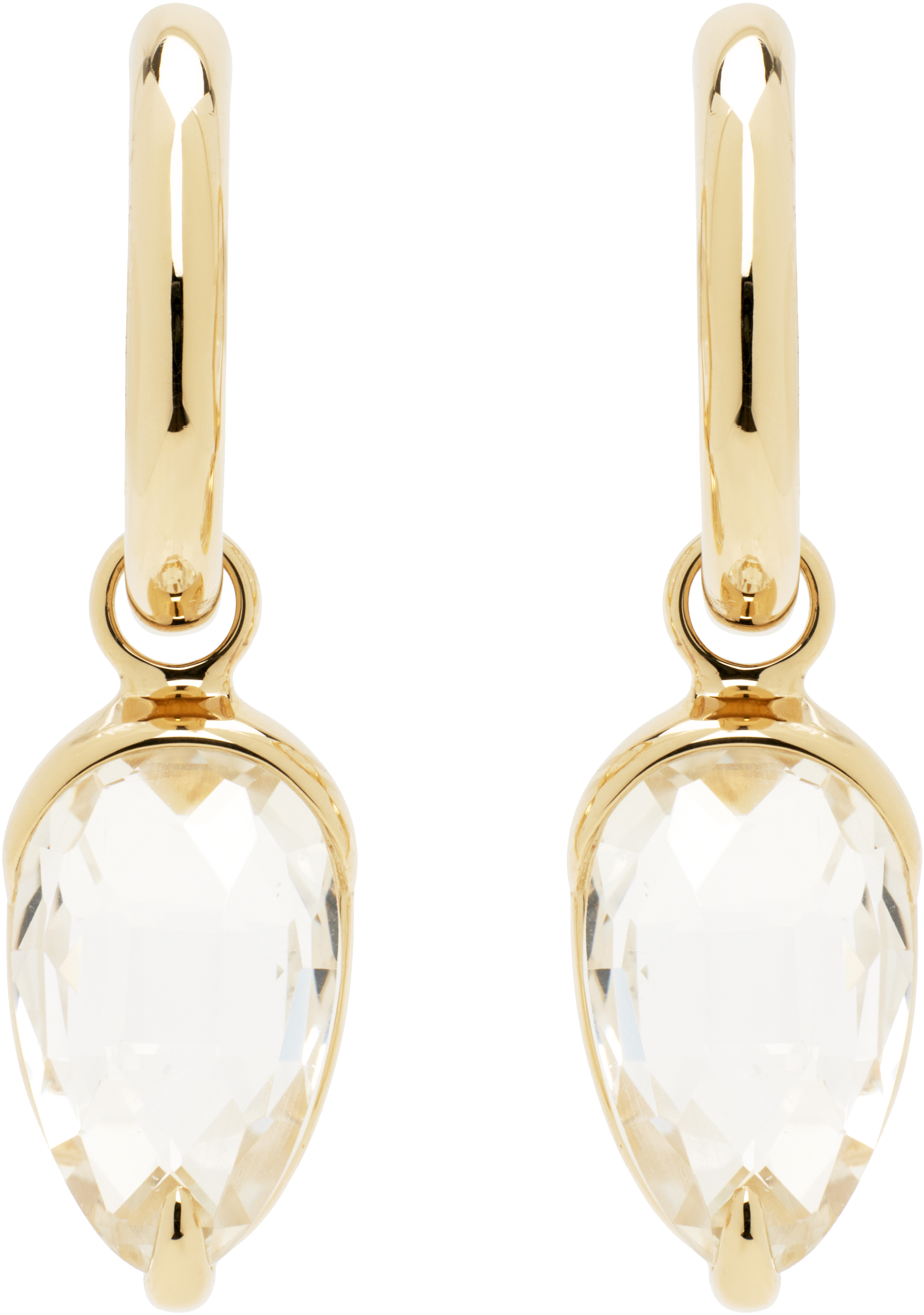 【関税込み】By Pariah ゴールド Faceted Pebble ピアス By Pariahのゴールド Faceted Pebble ピアスがセール中