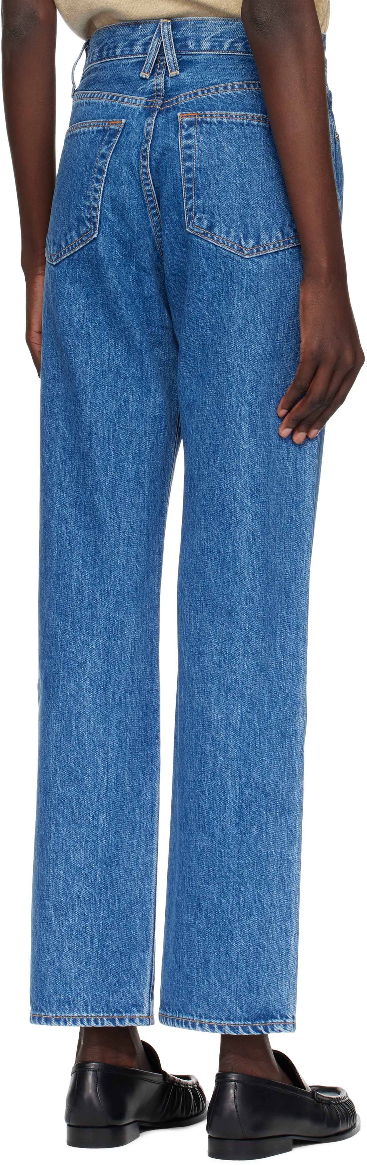 Shop Slvrlake Blue London Jeans
