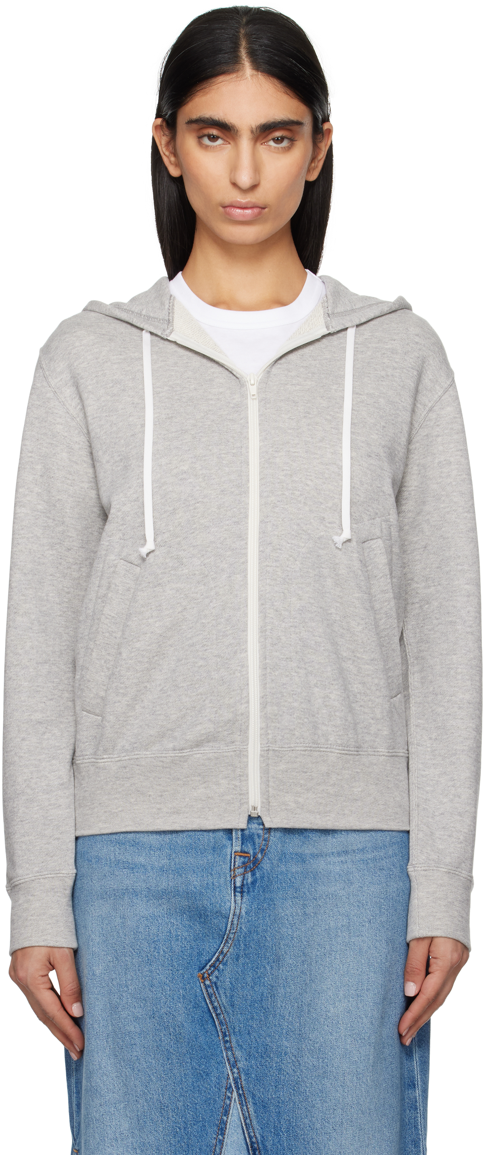 【COMME des GARCONS】PLAY バックハートロゴ フーディー Comme Des Garçons Play Heart Logo Hoodie | Neutrals | FARFETCH