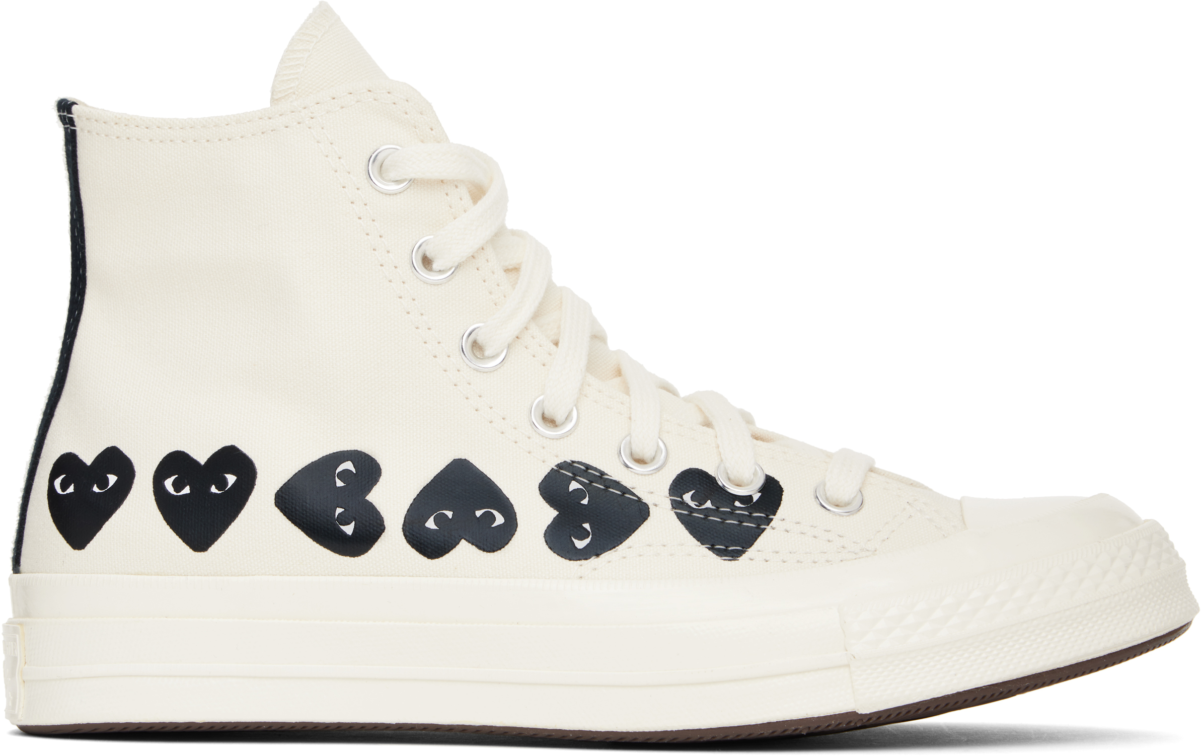 【Comme des Garcons】★関税込★24FWシングルハートスニーカー Comme Des Garçons Play メンズ スニーカー | SSENSE 日本