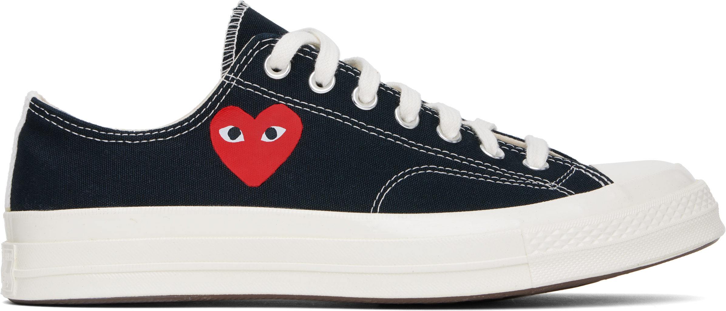Black Converse Edition Chuck 70 OG Single Heart Sneakers