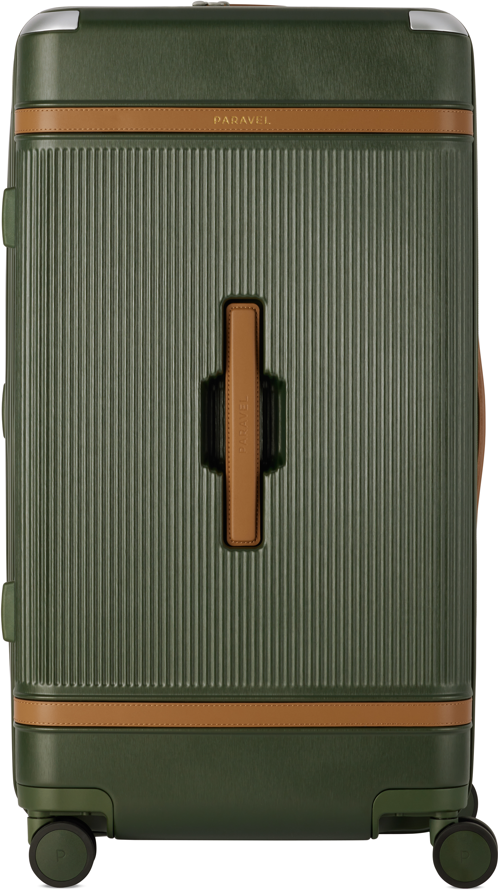 Khaki Aviator Trunk Suitcase