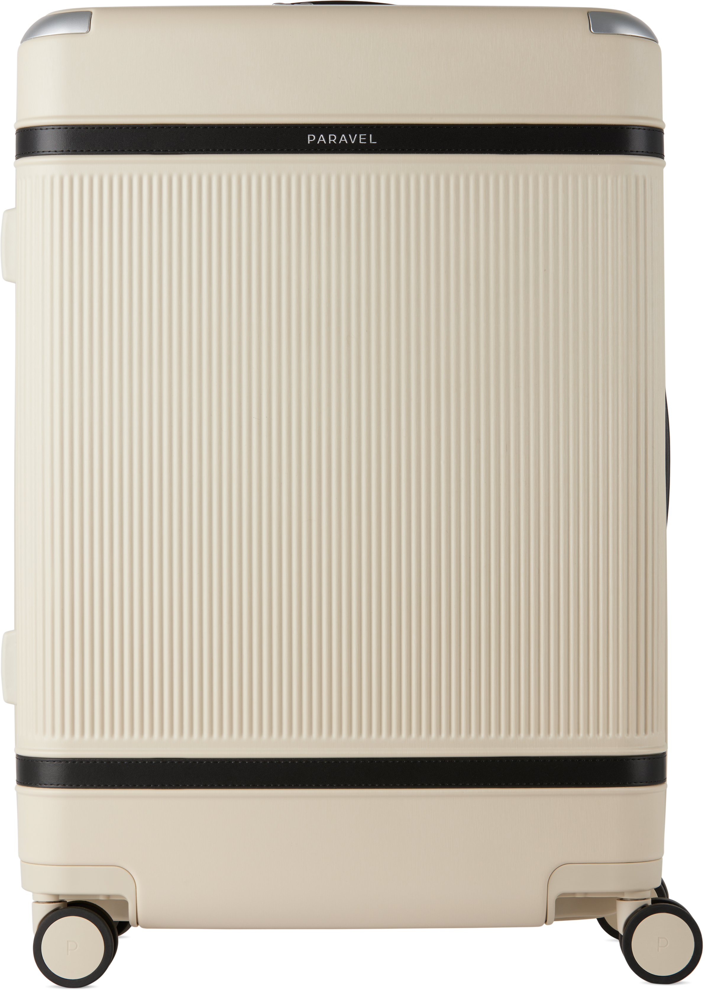 Paravel White Aviator Grand Suitcase