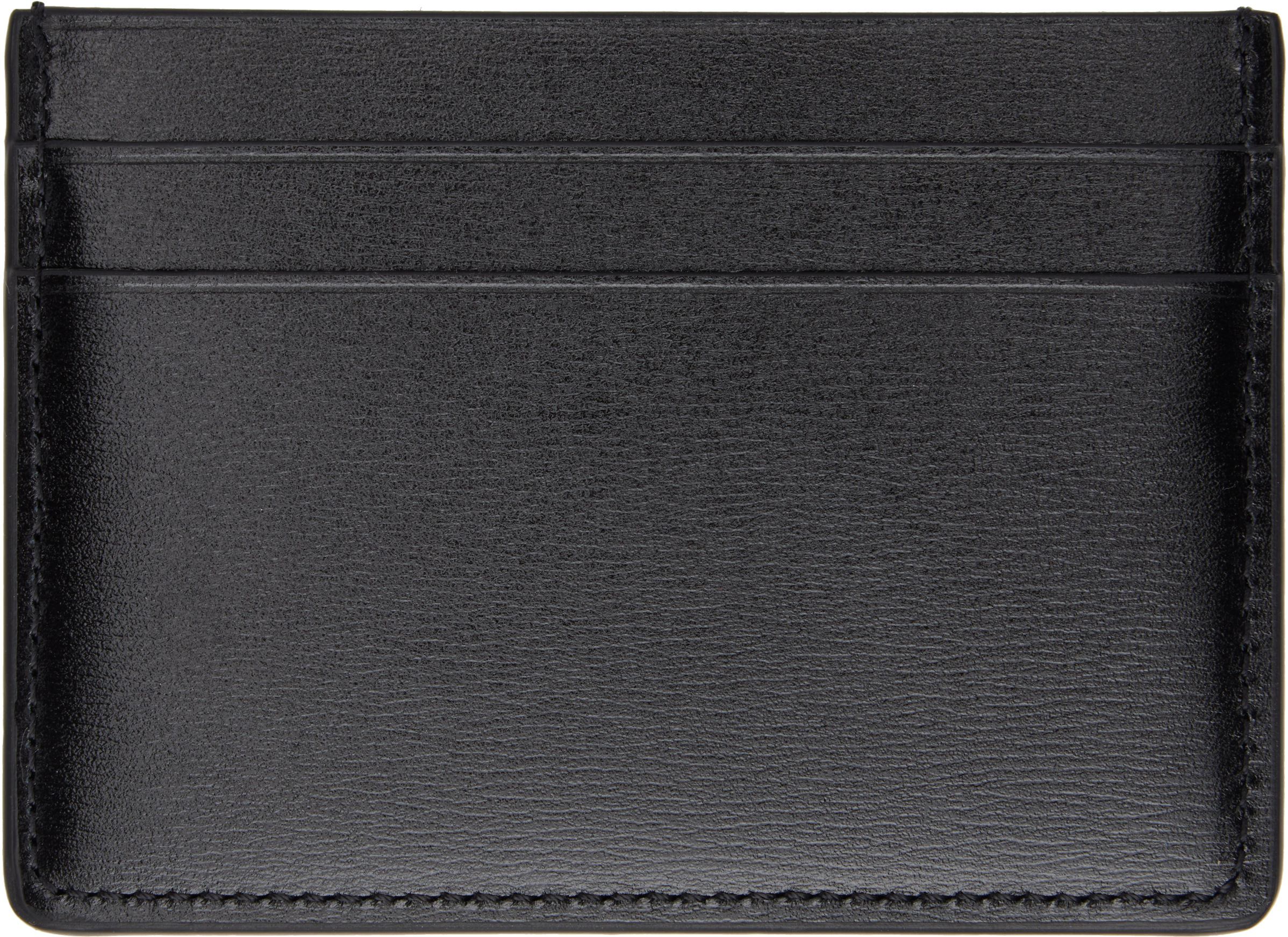 JIL SANDER BLACK CREDIT CARD HOLDER