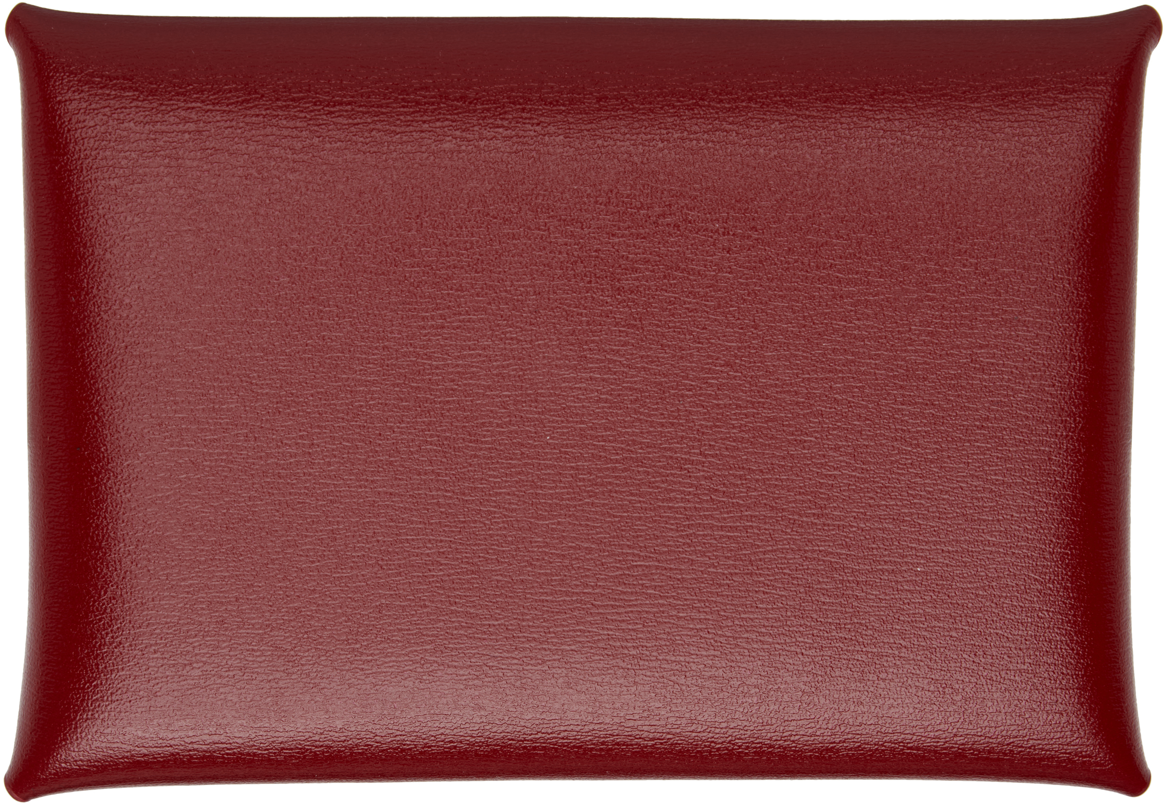Jil Sander Red Envelope Coin Pouch In 609 Cedar Red