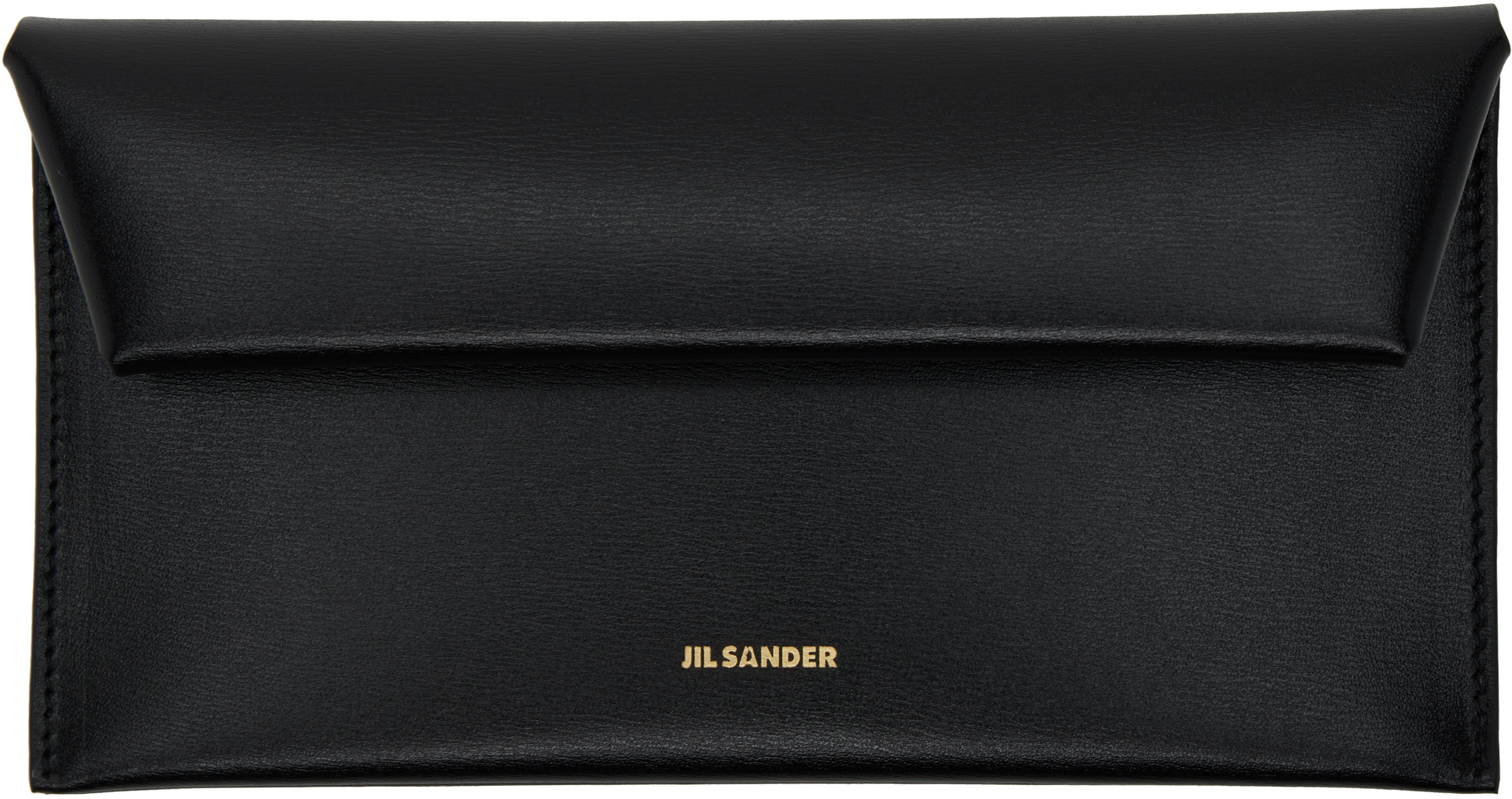 Black Folded Clutch