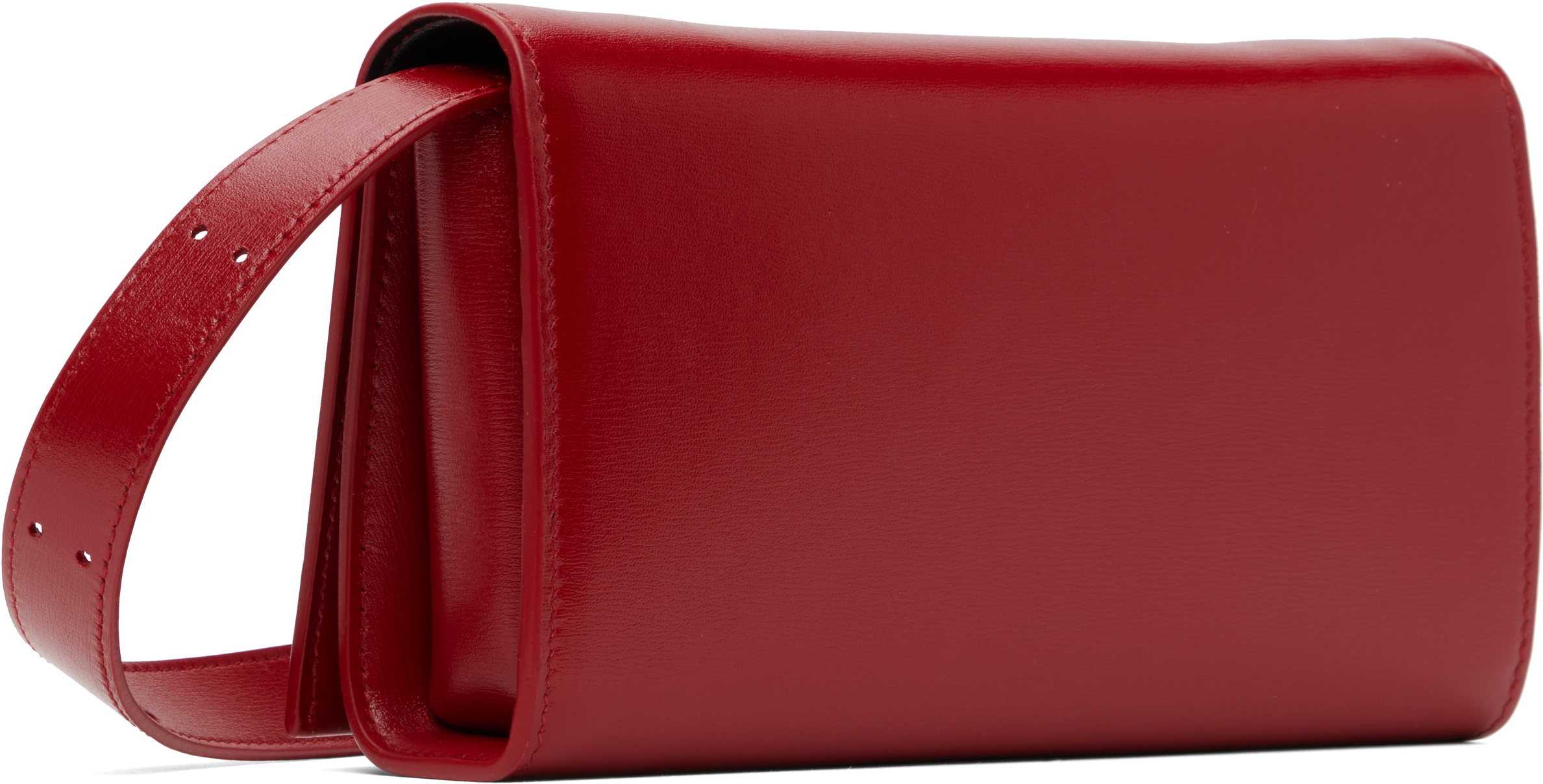 Jil Sander All-day Cross Body Bag In 609 Cedar Red
