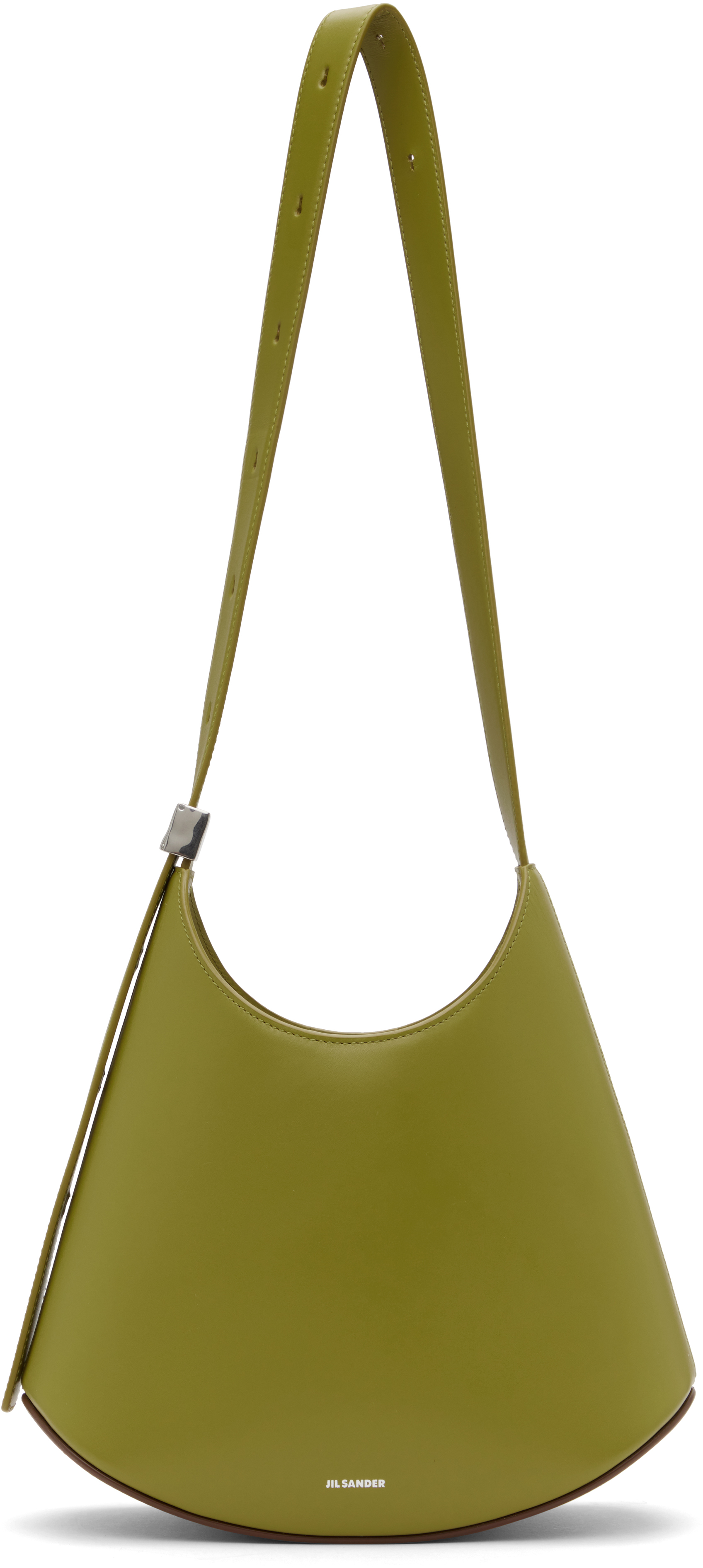 Jil Sander: Khaki Eldorado Small Bag | SSENSE