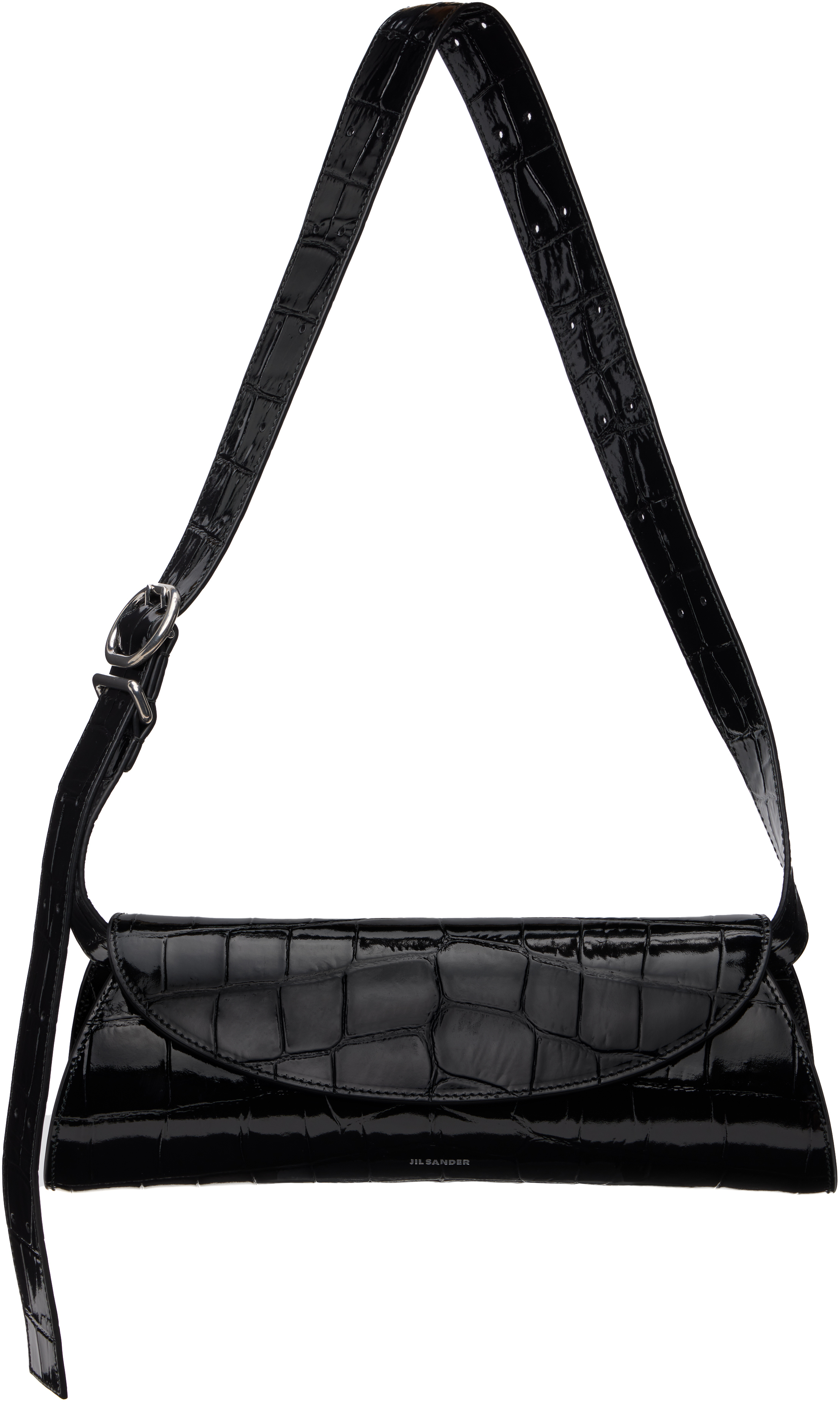 ★Jil Sander★ Small Cannolo Shoulder Bag Black JSWU856662WU 18787282_53551769_600.jpg