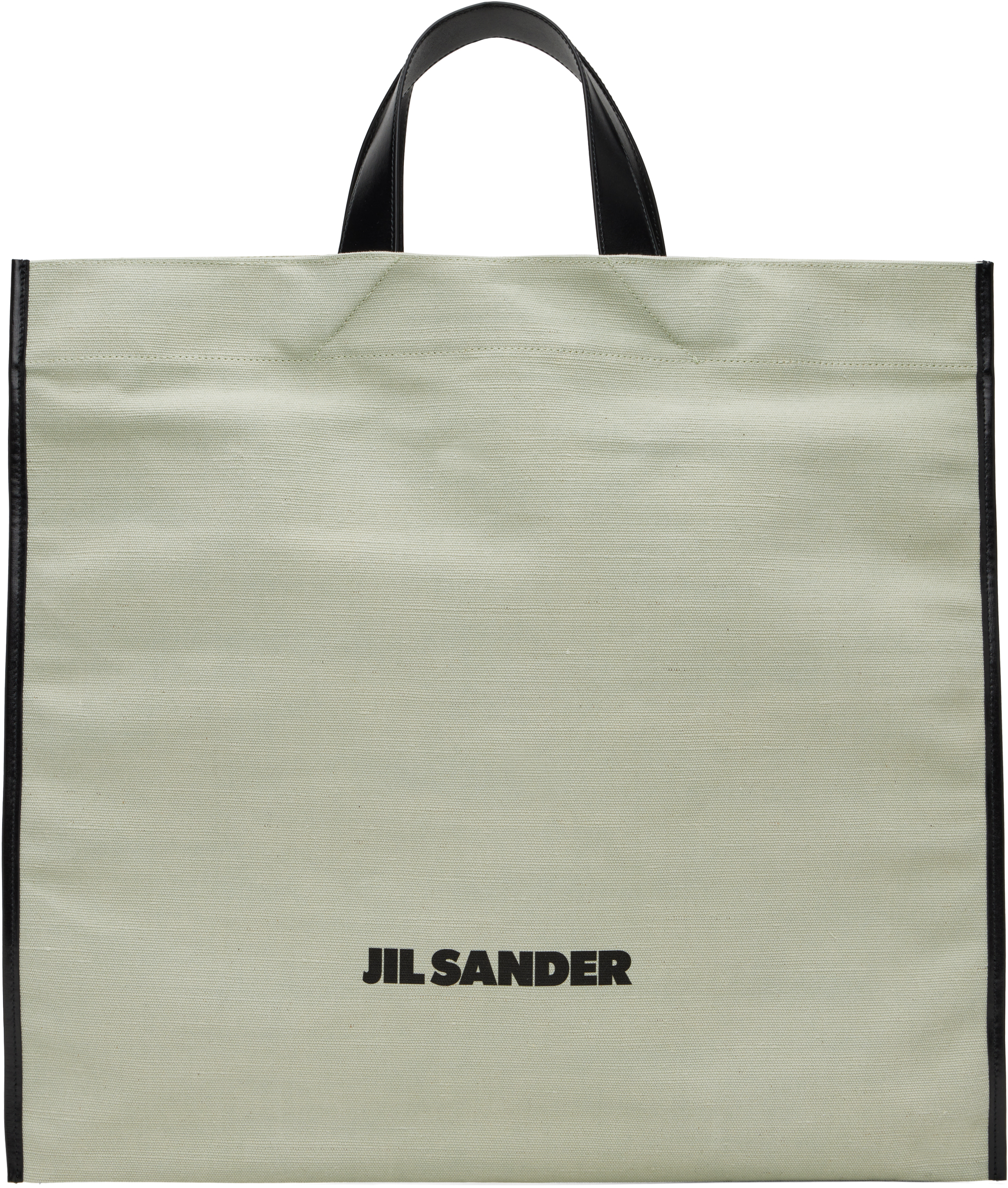 【JIL SANDER】SHOPPING BAG JIL SANDER - Book Tote Canvas Shopping Bag Jil Sander