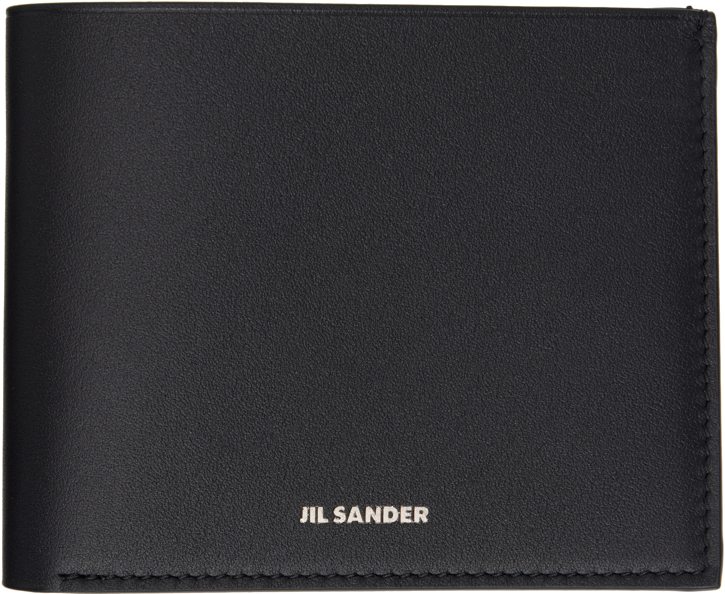 Jil Sander Black Pocket Wallet In 001 Black