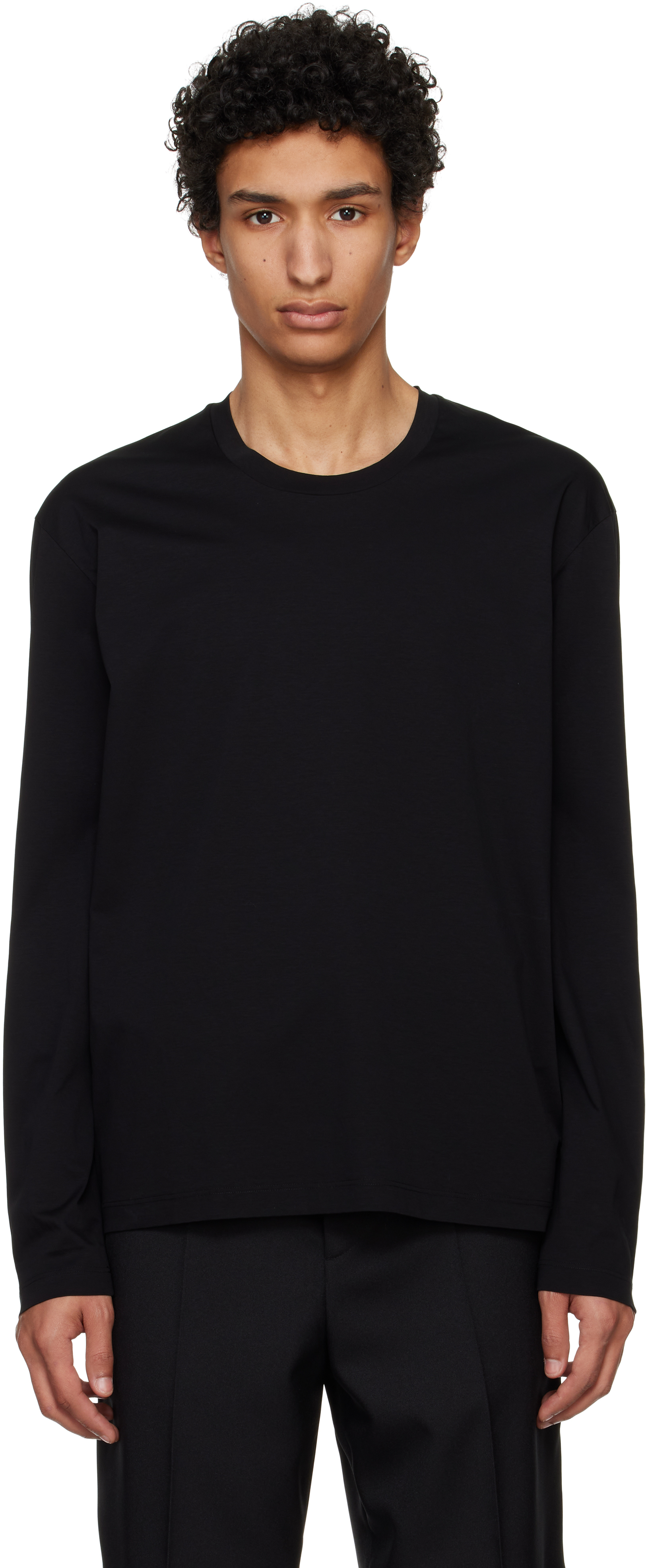 JIL SANDER｜SHORT-SLEEVED ROUND NECK T-SHIRTS (SWEATER C Jil Sander Pocket Cotton Crewneck T-Shirt | T-Shirts | Harry