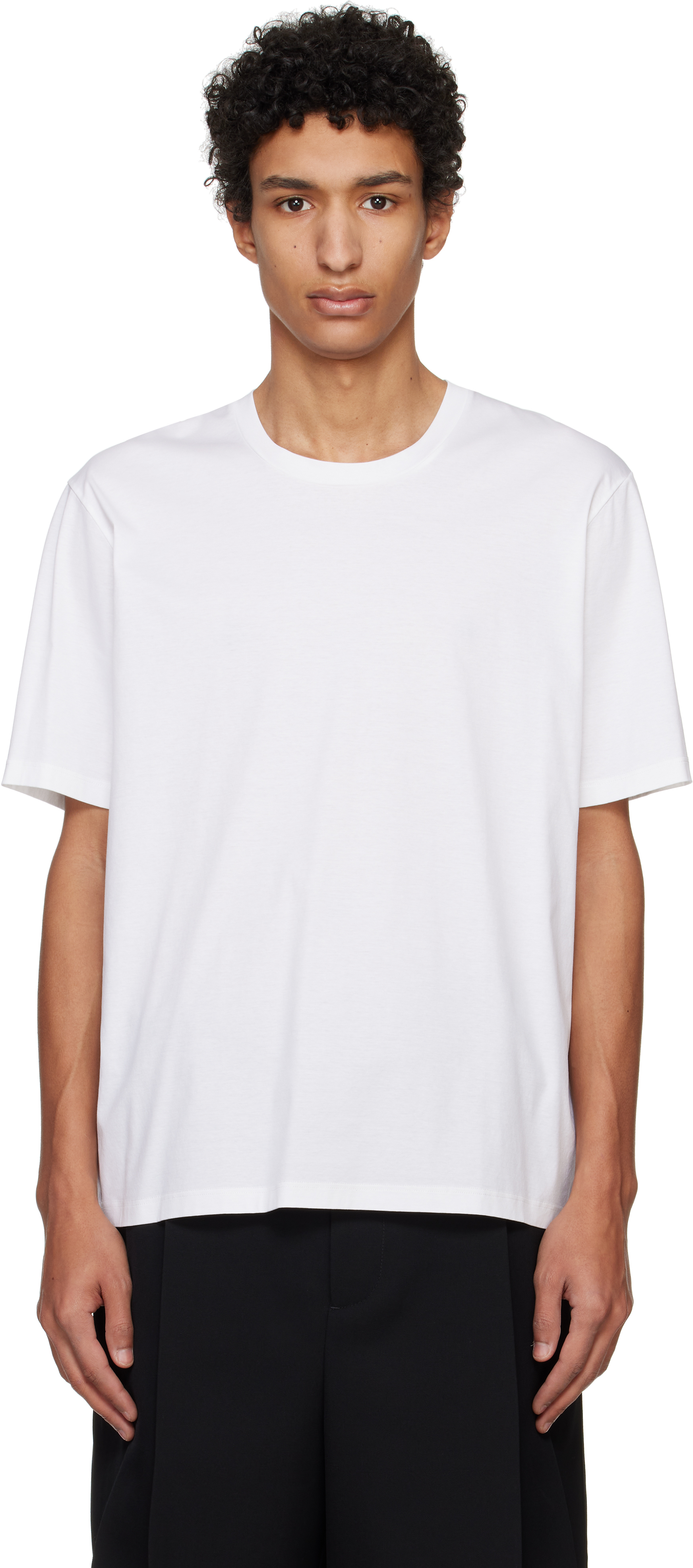 White Cotton T-shirt