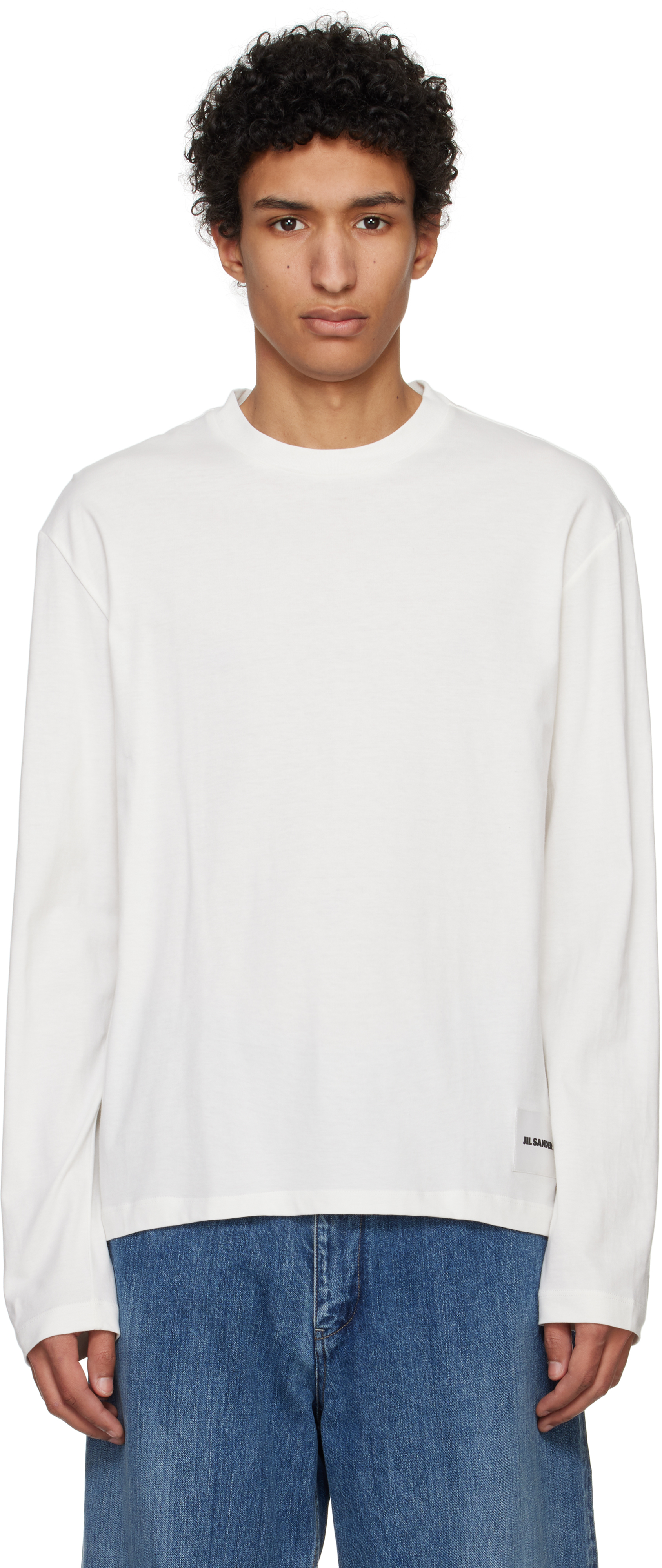 Three-Pack Multicolor Long-Sleeved T-shirts