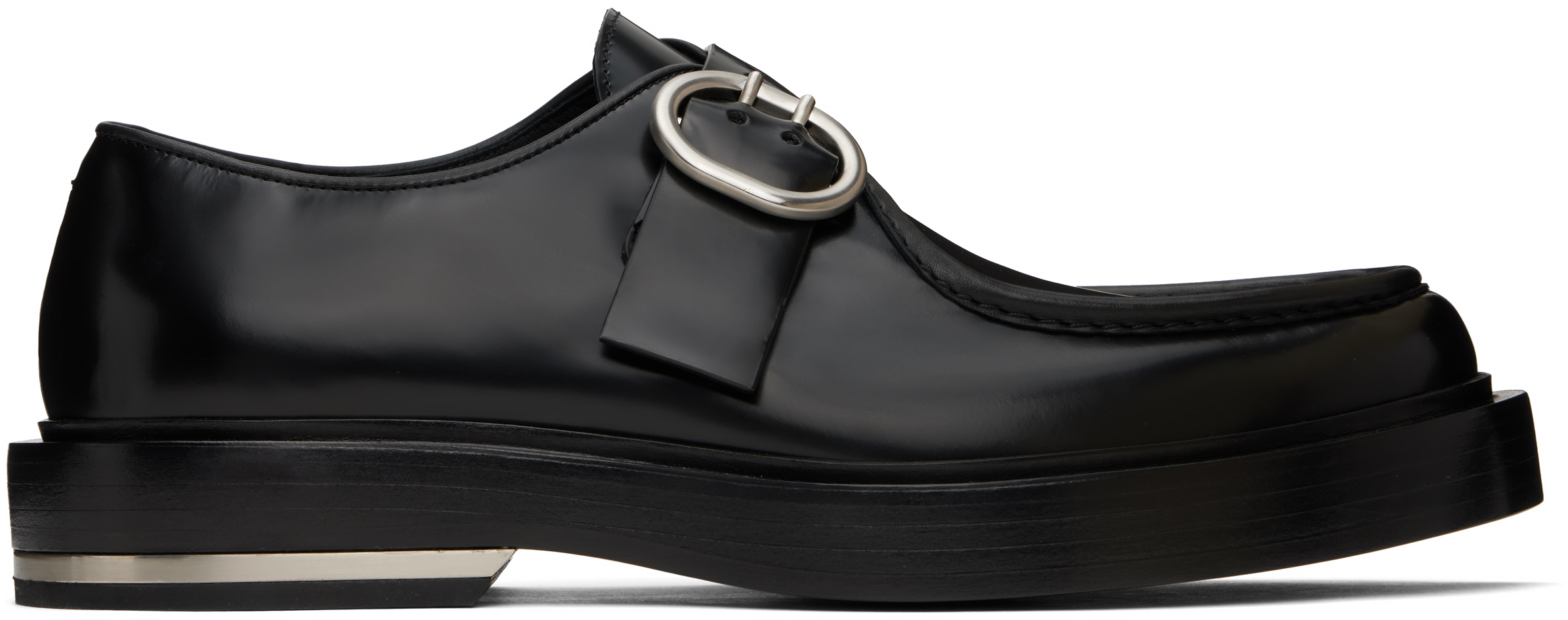 Black Leather Loafers