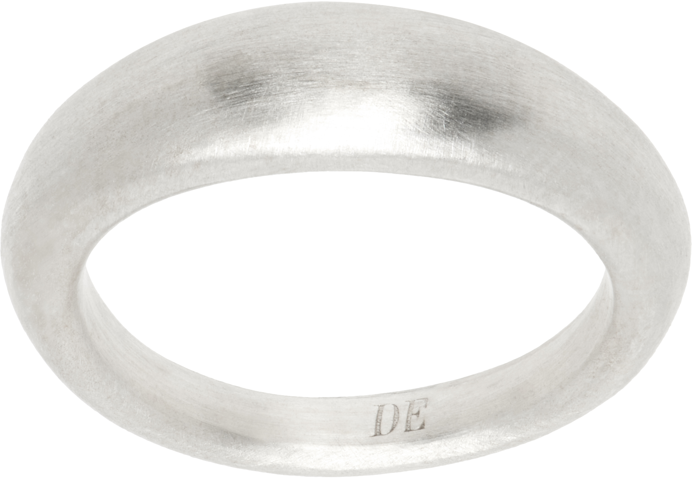 Silver Crescent Ring