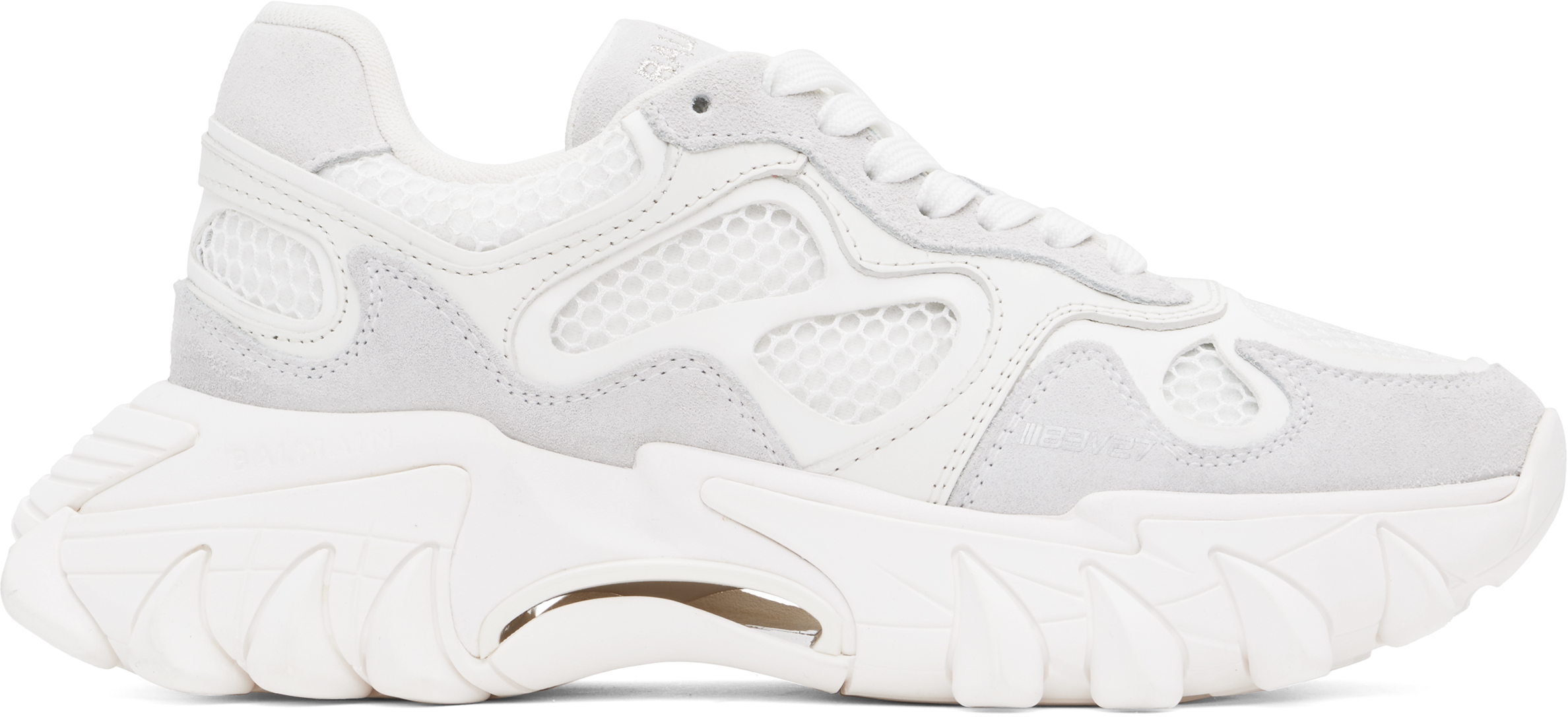 White B-East Sneakers