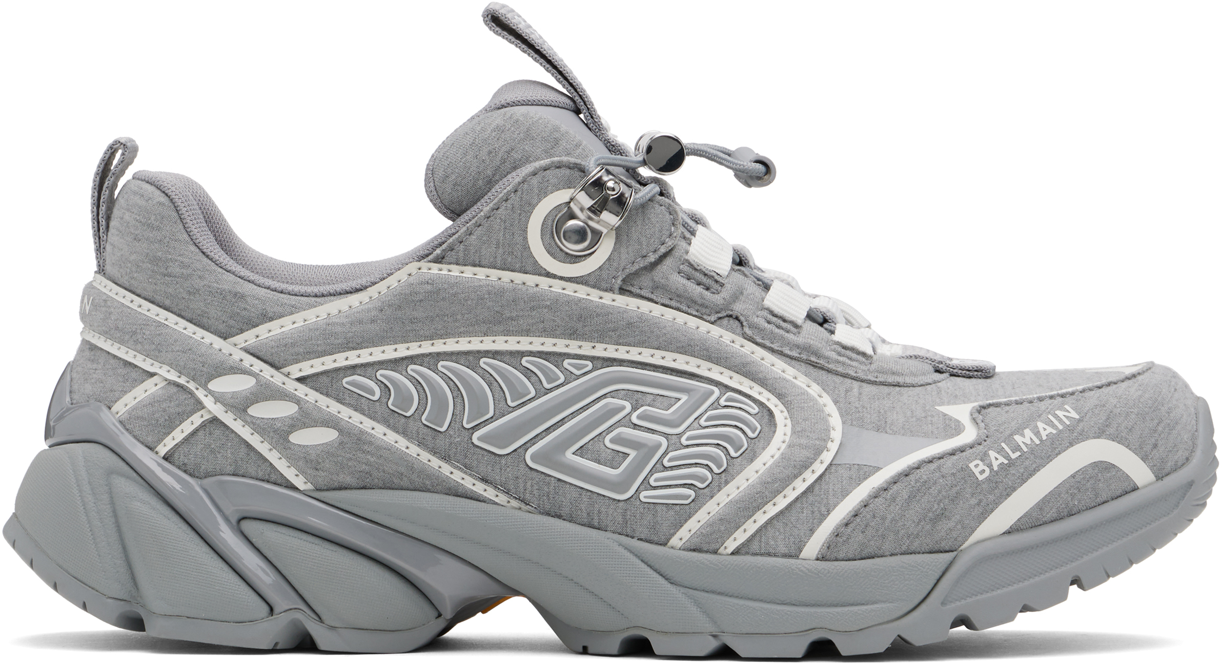 Gray Cosmic Dust Fleece Sneakers