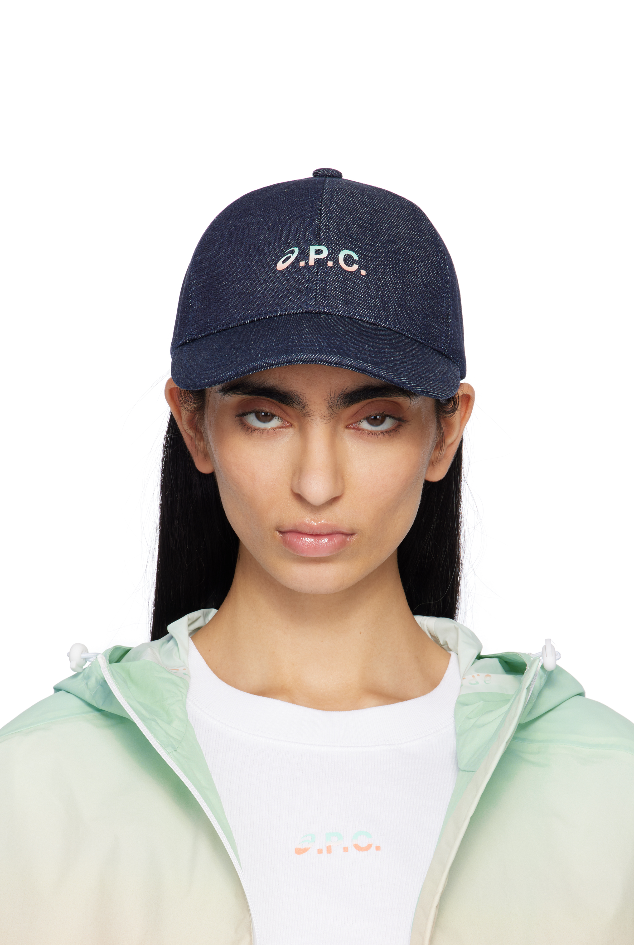 APC INDIGO ASICS EDITION CHARLIE BASEBALL CAP
