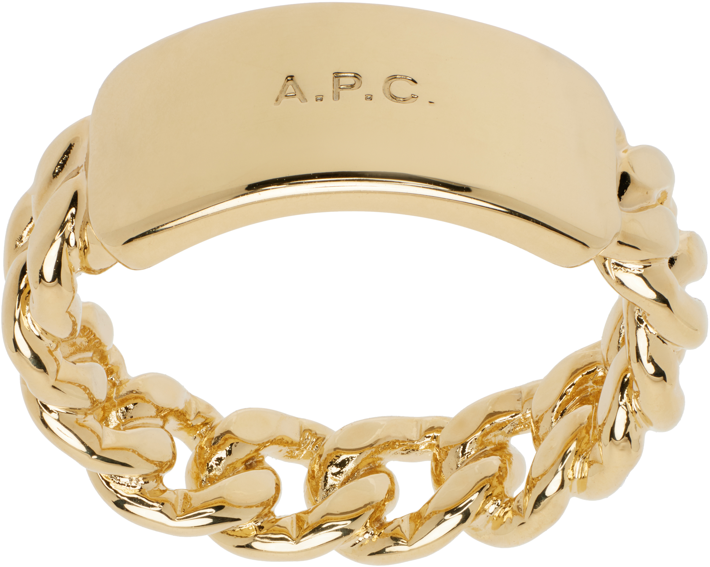 A.P.C.のゴールド Darwin リングがセール中