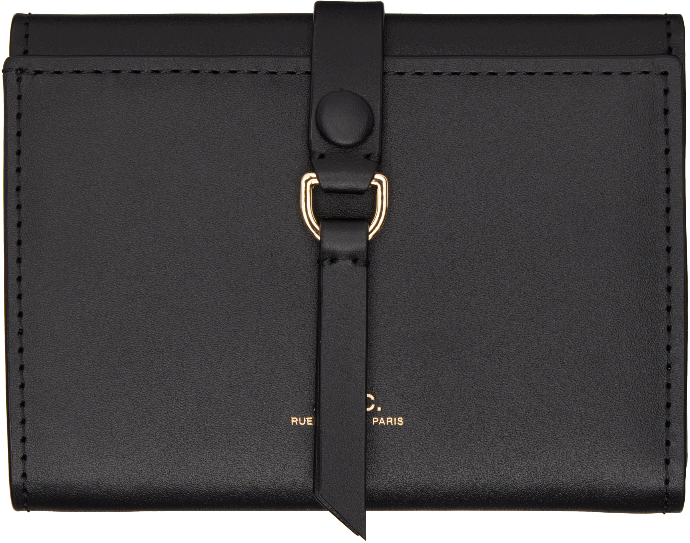 ★A.P.C.★ Noah Trifold Bifold Wallet Black PXAWVF63553LZZ Noa trifold wallet Black | A.P.C.