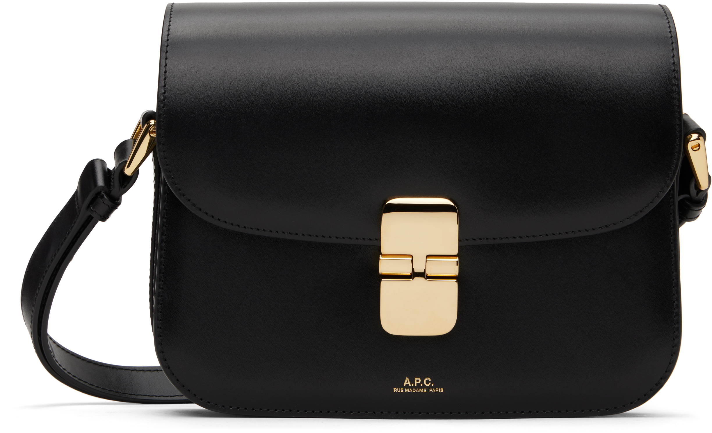 Apc Black Small Grace Bag In Lzz Black