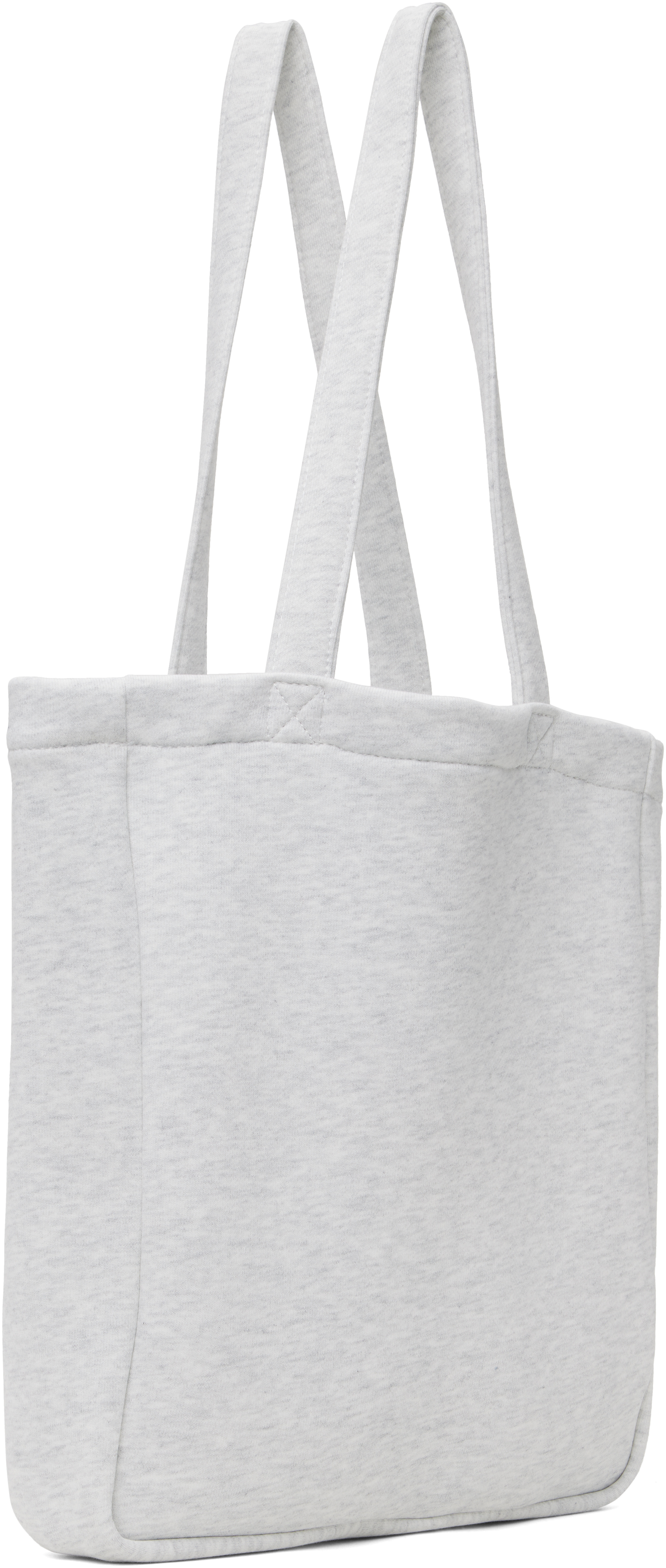Apc Gray Asics Edition Lou Tote In Plb Heathered Light