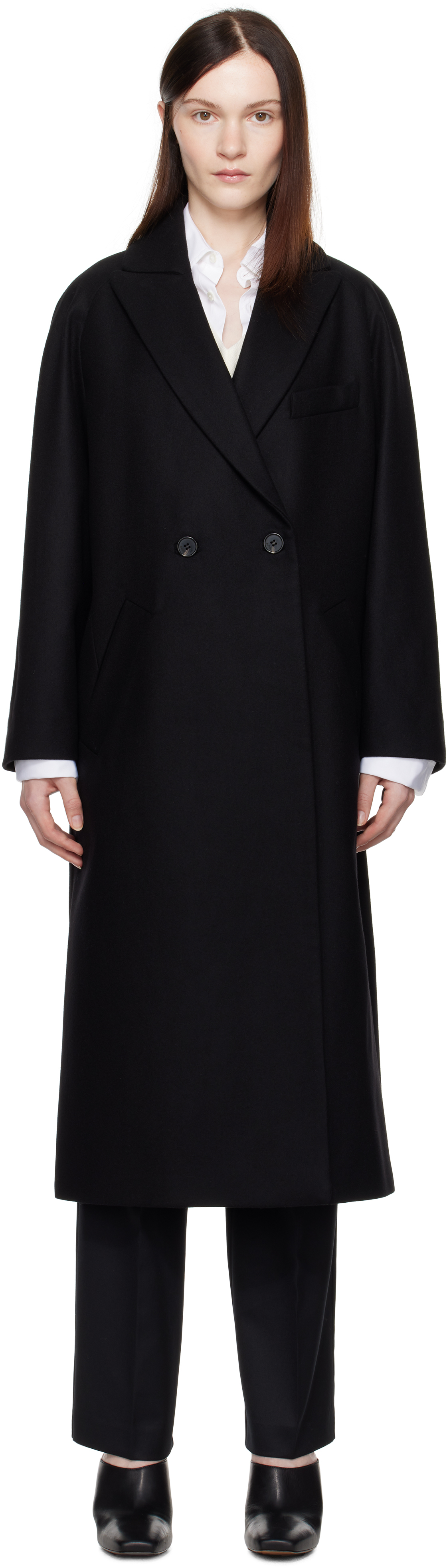 【関税込み】A.P.C. ブラック Florence コート A.P.C. (アーペーセー) MANTEAU FLORENCE / フローレンスコート