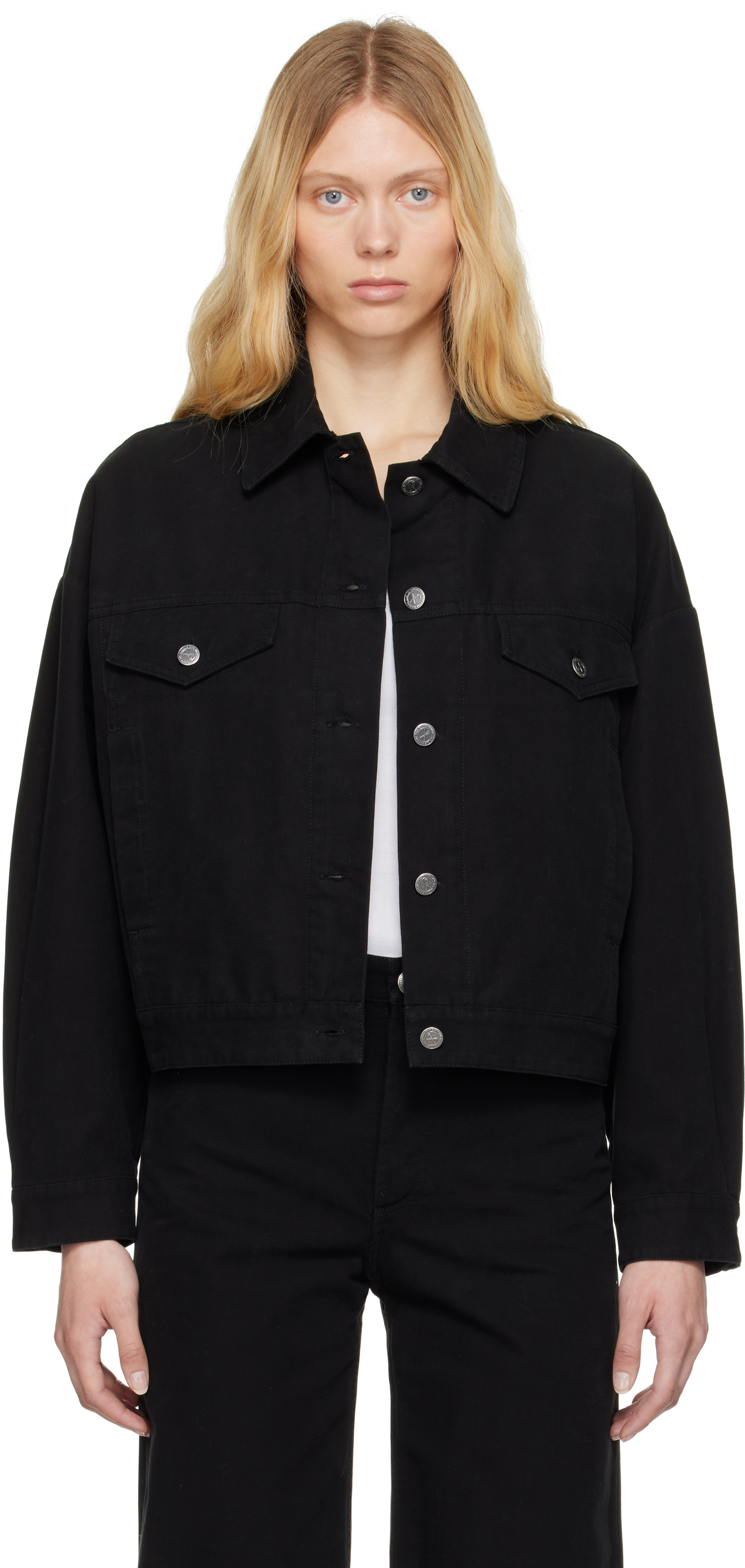 Louis W. デニム ジャケット A.P.C. デニムジャケット 2nd S ブラック（2022/06/20買取） - A.P.C.