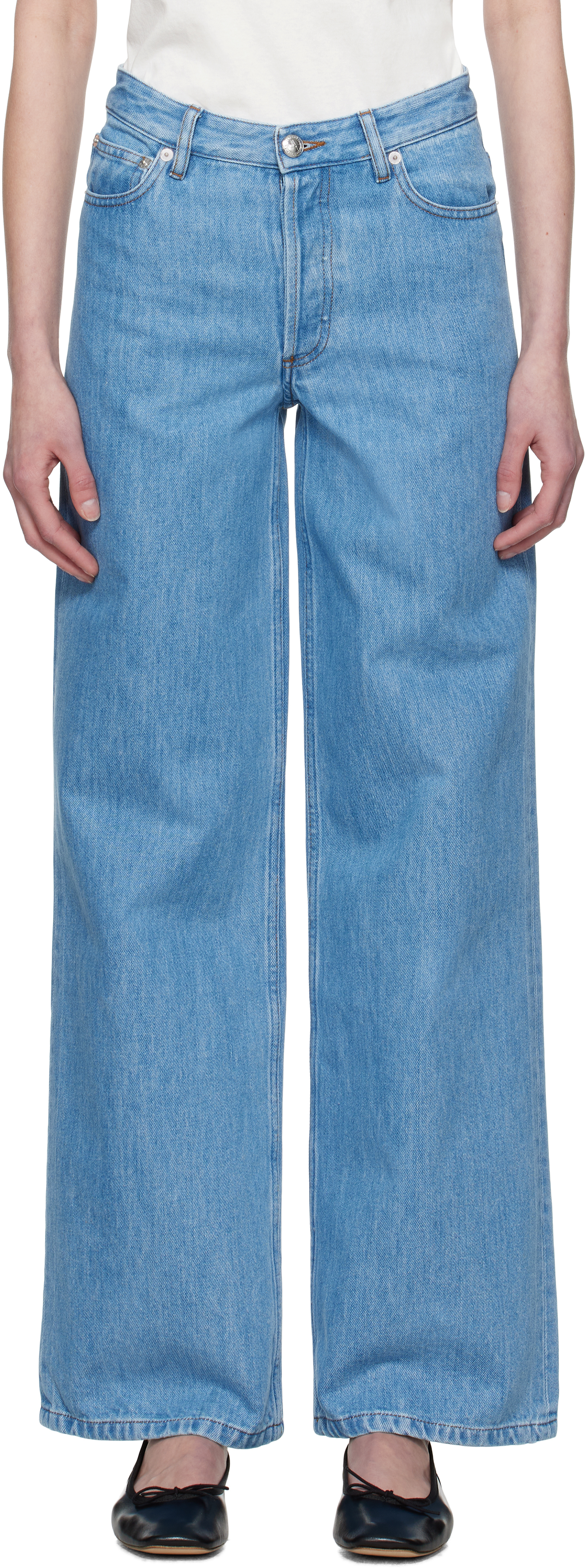 A. P.C. Blue Elisabeth Jeans