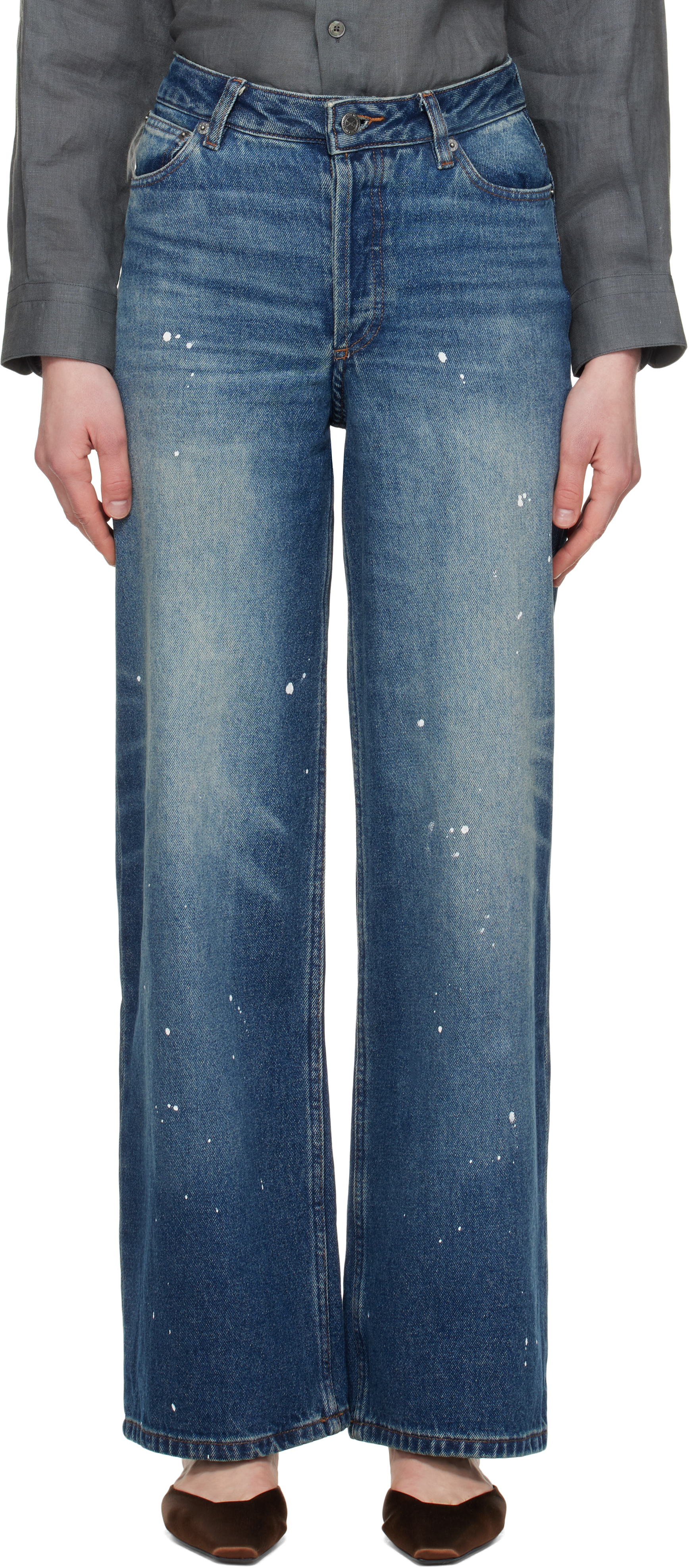 A. P.C. Blue Elisabeth Jeans