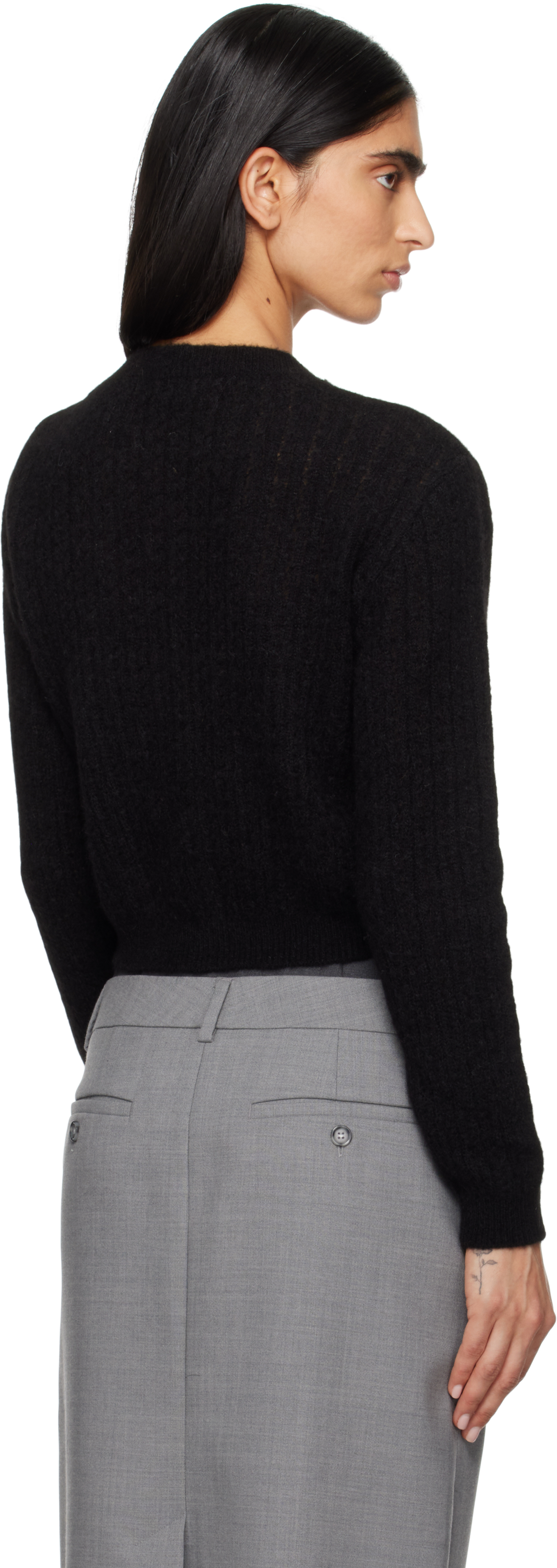 Apc Black Milo Cardigan In Lzz Black