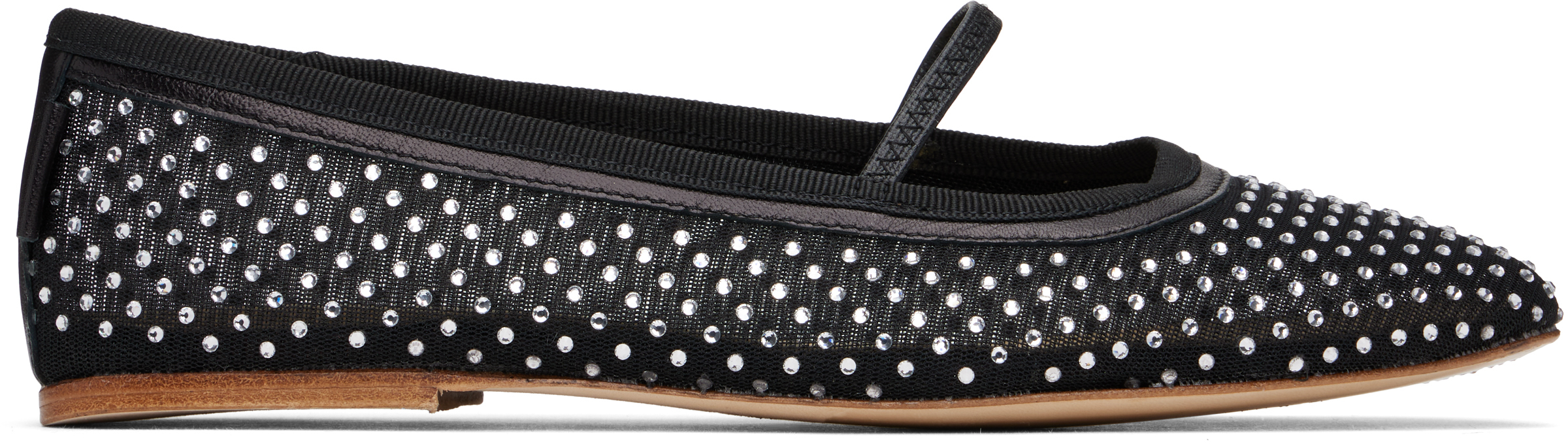 A. P.C. Black Swan Ballerina Flats