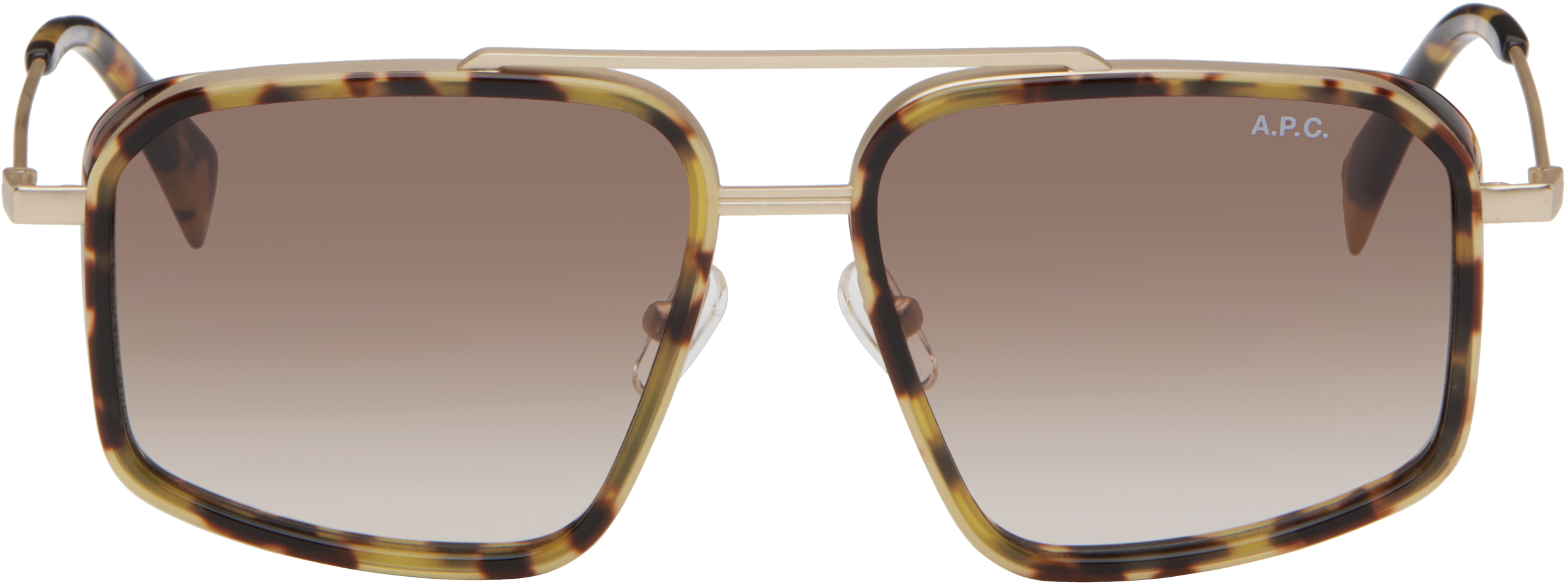 A. P.C. Brown Moe Sunglasses