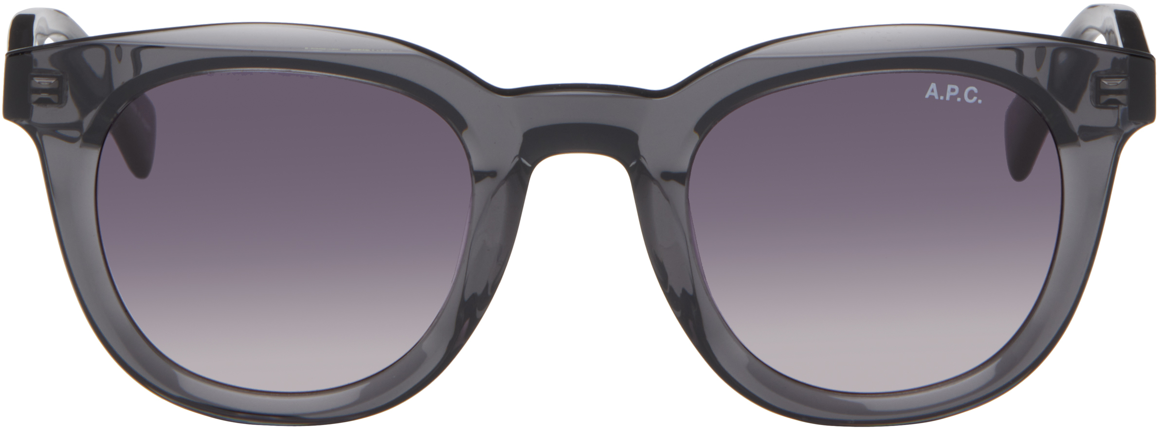 A. P.C. Transparent Lou Sunglasses