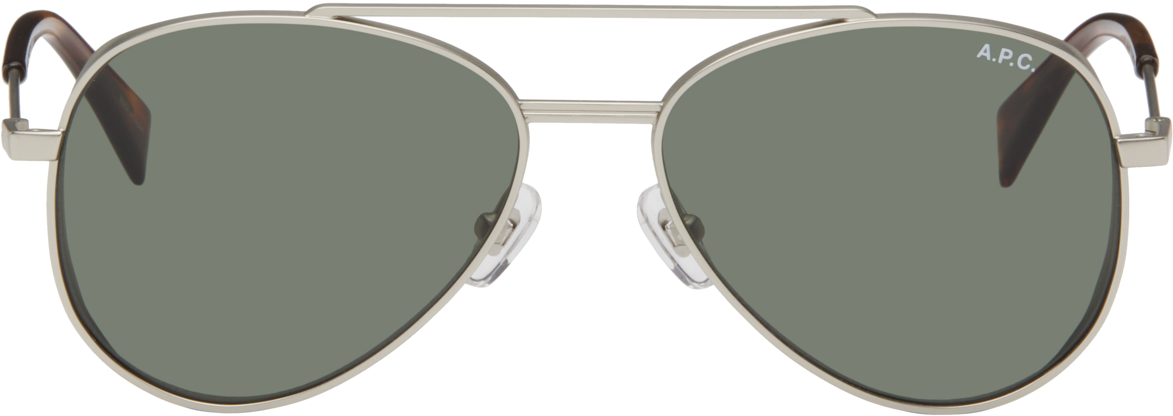 A. P.C. Gold Bill Sunglasses