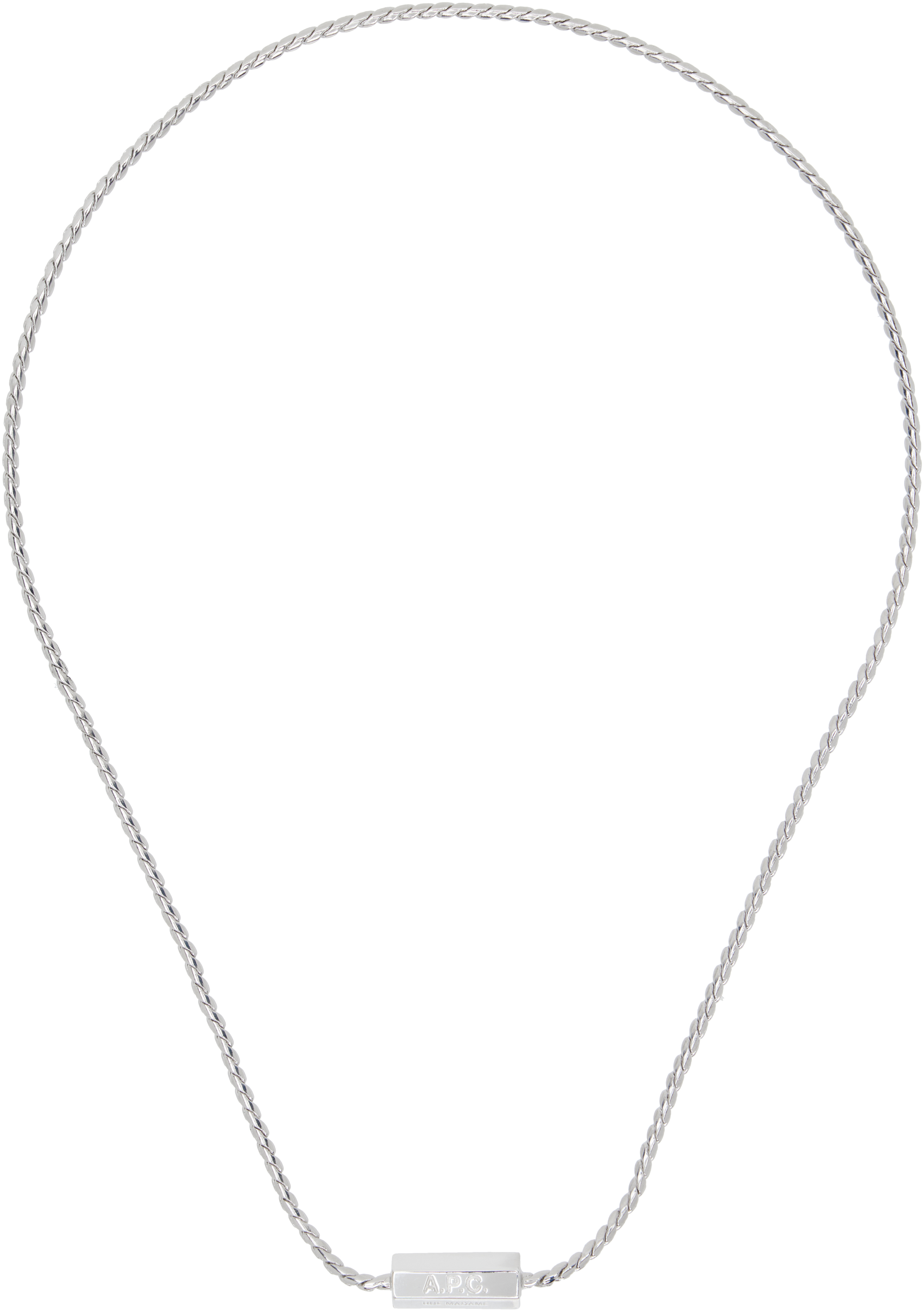 A. P.C. Gold Angle Necklace